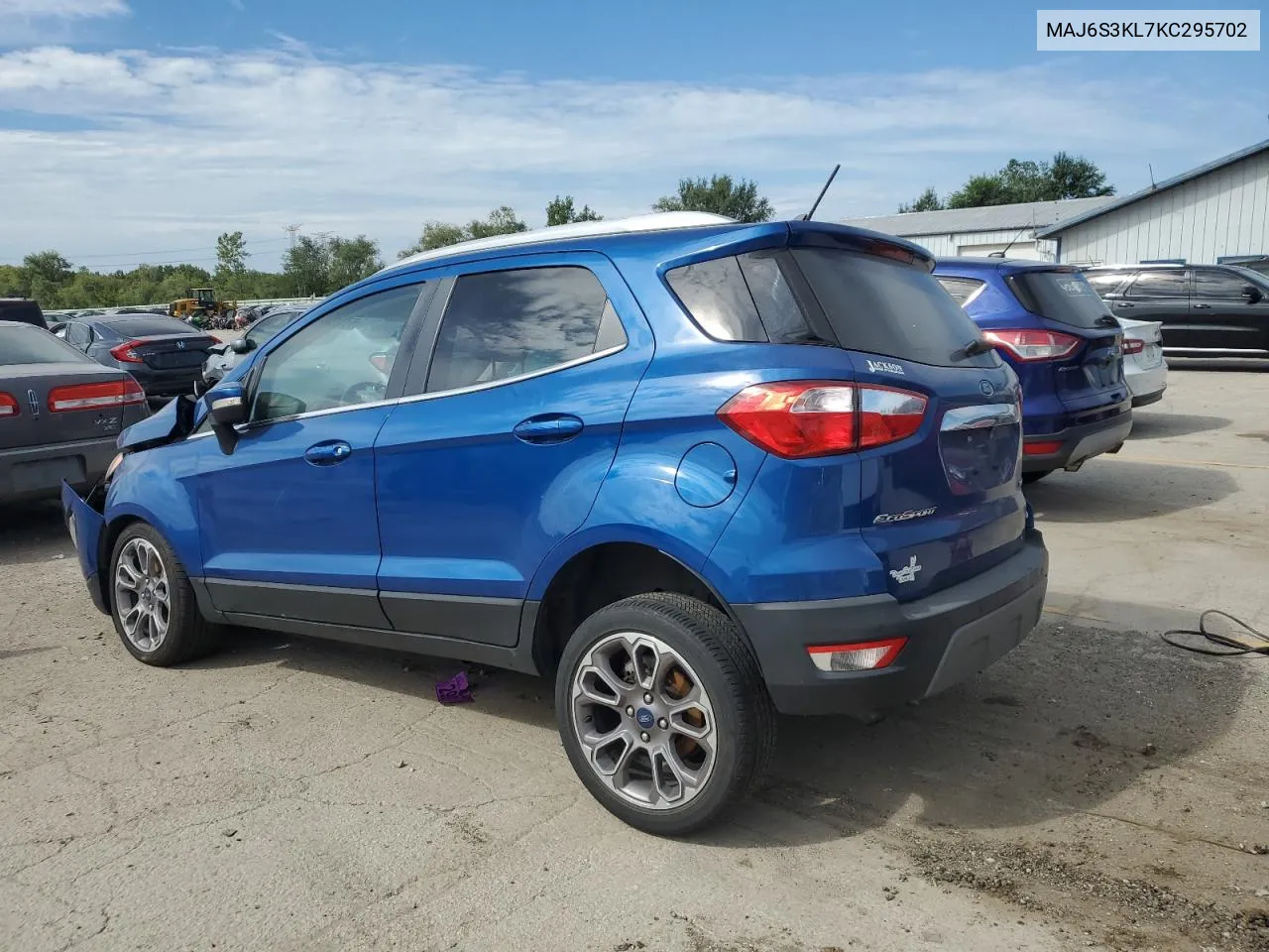 2019 Ford Ecosport Titanium VIN: MAJ6S3KL7KC295702 Lot: 67973874