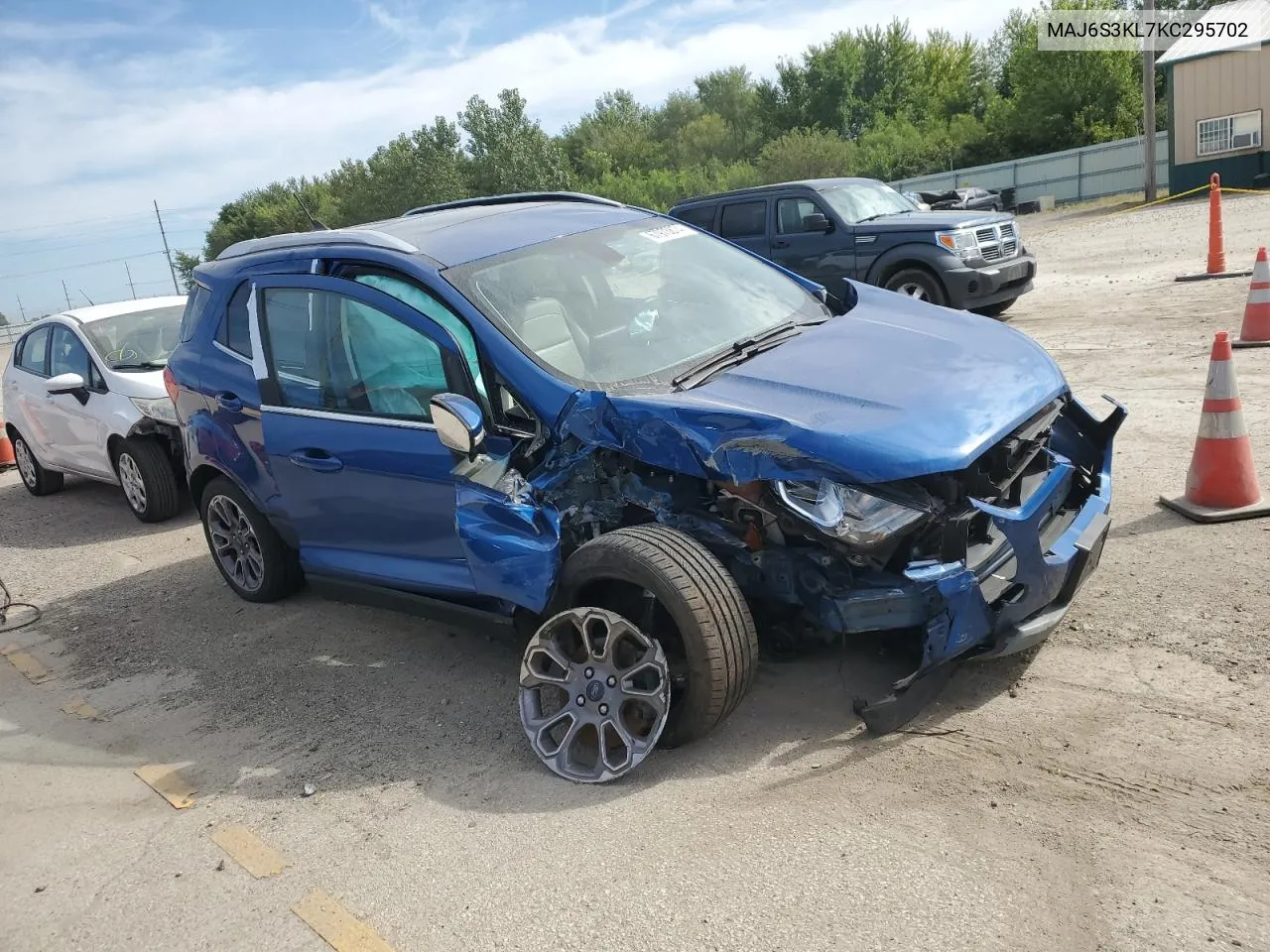 2019 Ford Ecosport Titanium VIN: MAJ6S3KL7KC295702 Lot: 67973874