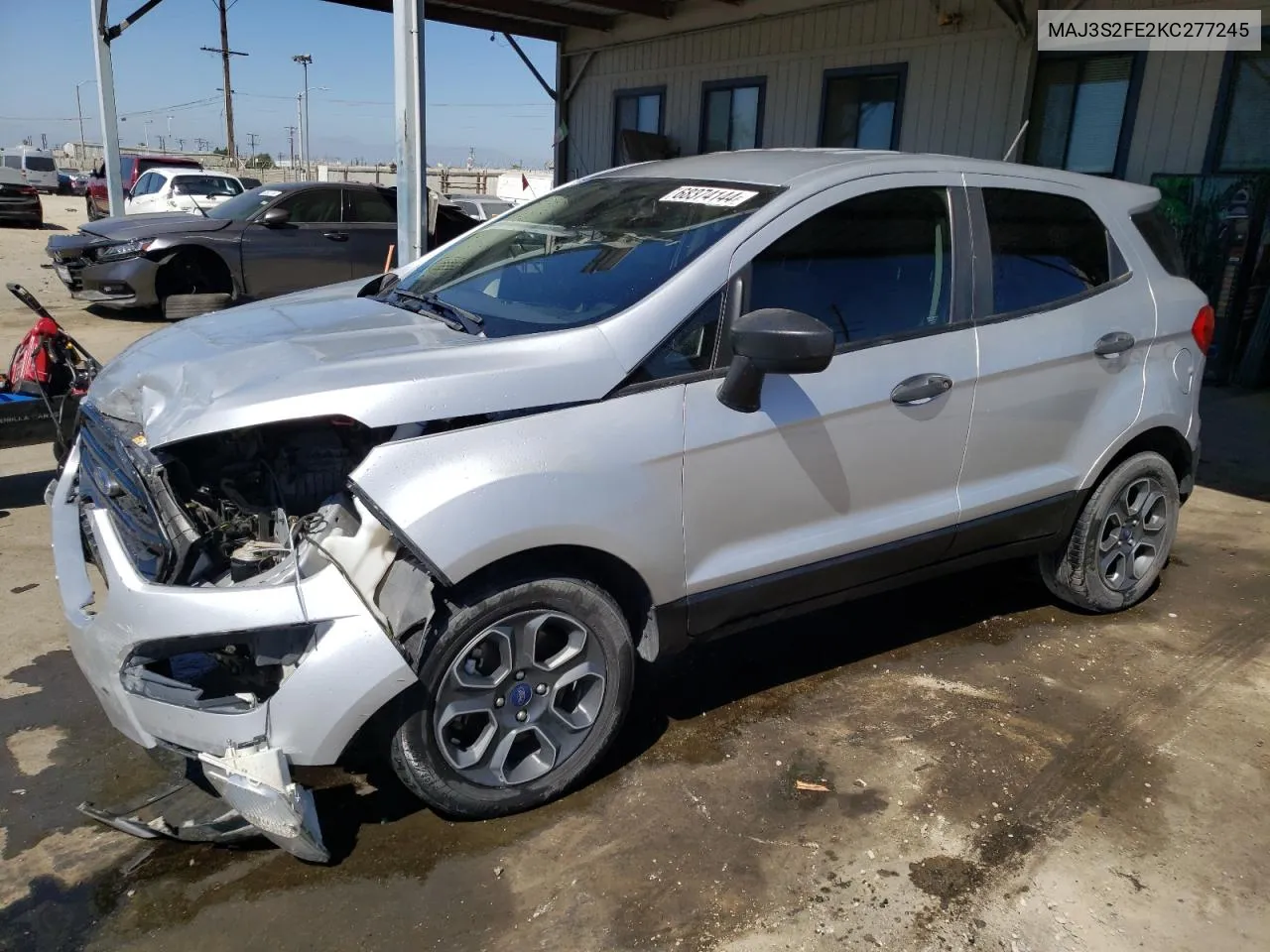 2019 Ford Ecosport S VIN: MAJ3S2FE2KC277245 Lot: 68374144