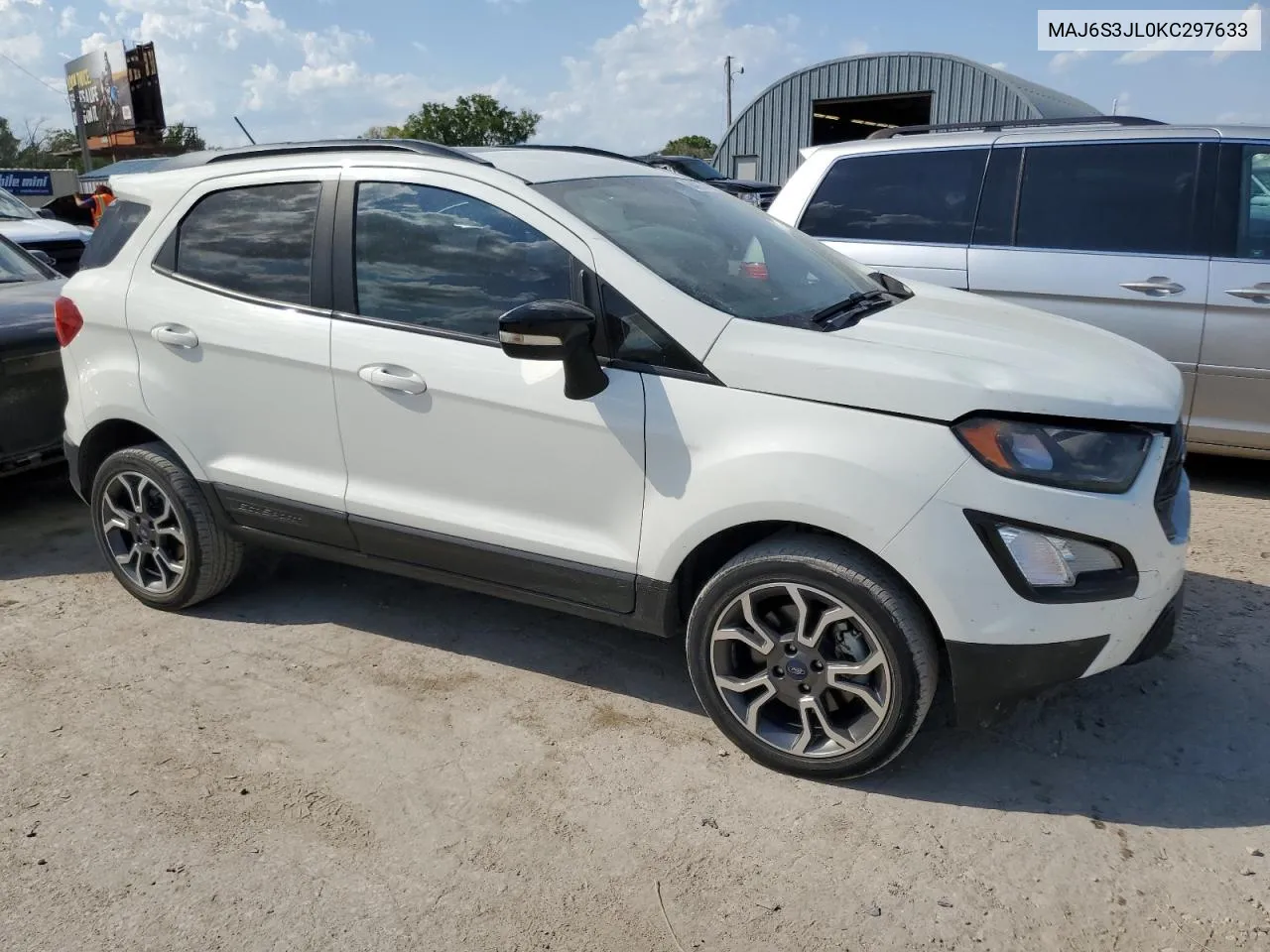 2019 Ford Ecosport Ses VIN: MAJ6S3JL0KC297633 Lot: 68422574