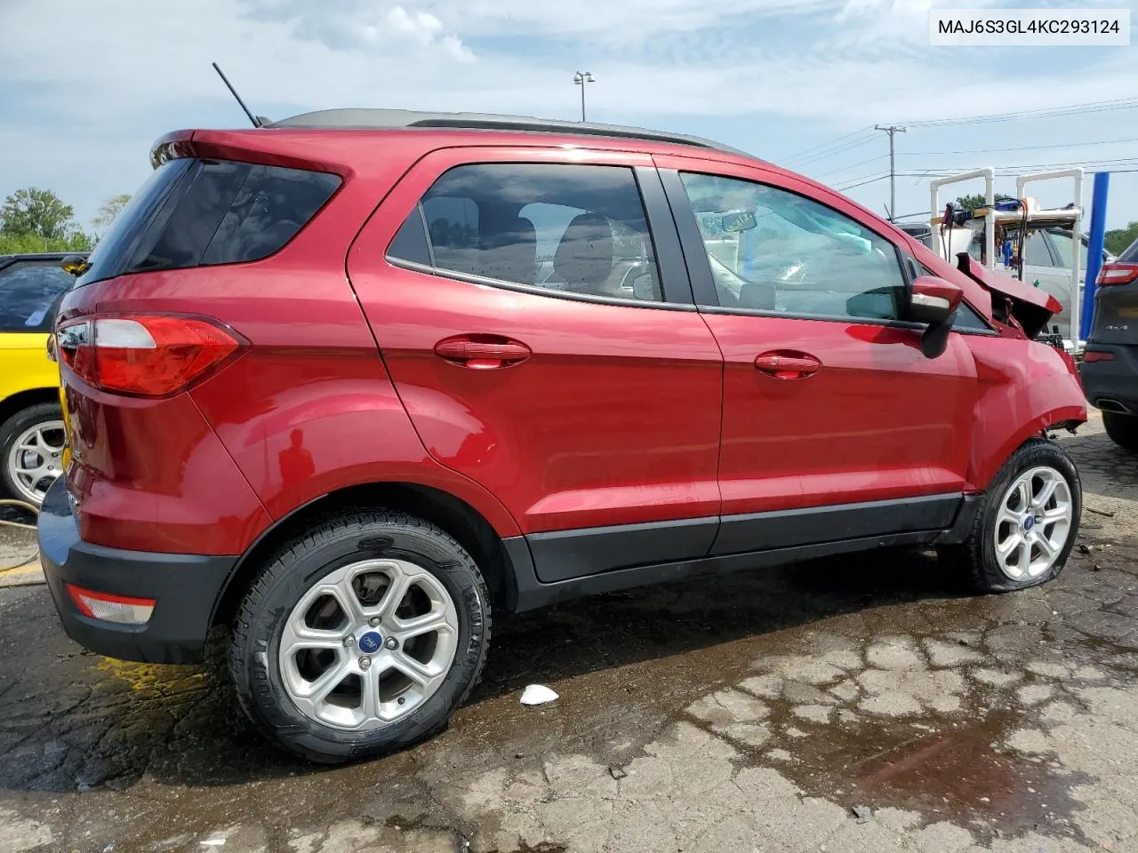 2019 Ford Ecosport Se VIN: MAJ6S3GL4KC293124 Lot: 68856454