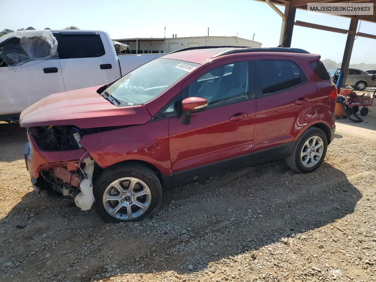 2019 Ford Ecosport Se VIN: MAJ3S2GE0KC269823 Lot: 69036164