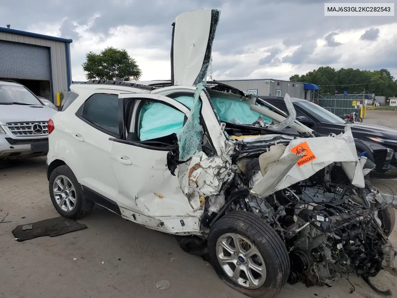 MAJ6S3GL2KC282543 2019 Ford Ecosport Se