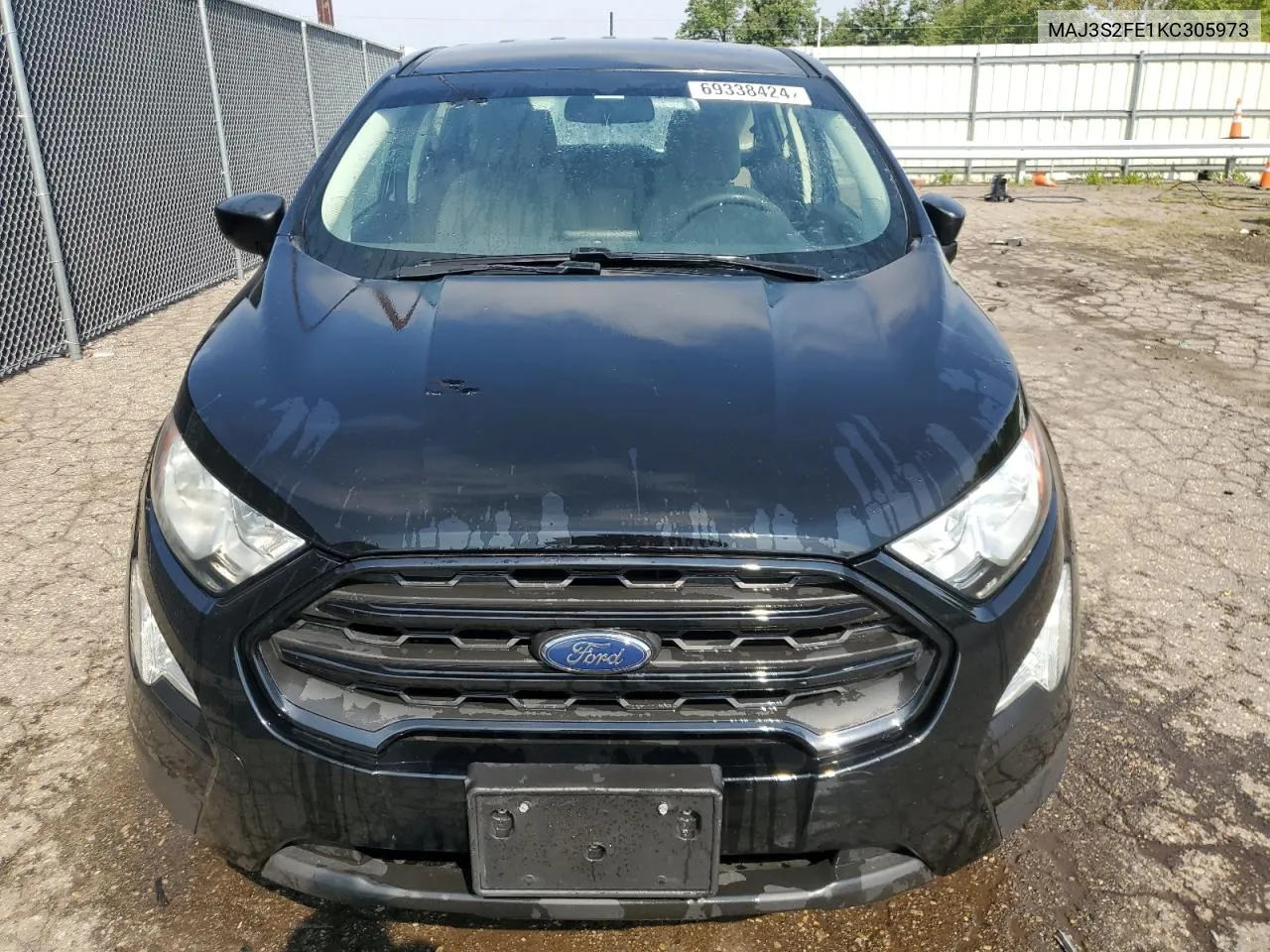 MAJ3S2FE1KC305973 2019 Ford Ecosport S