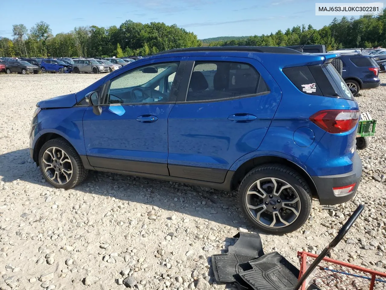 MAJ6S3JL0KC302281 2019 Ford Ecosport Ses