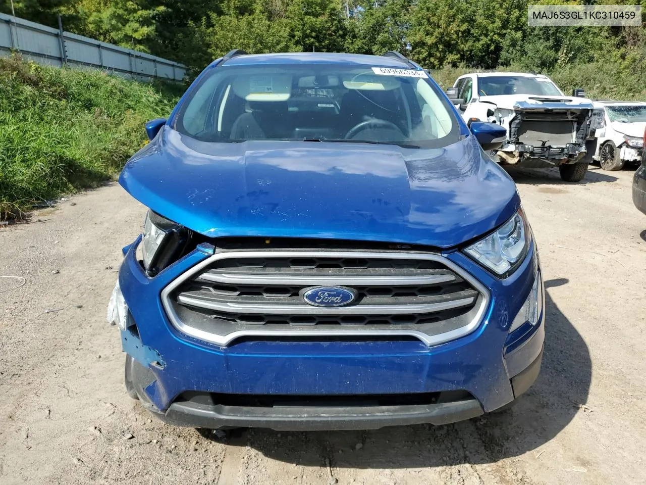 MAJ6S3GL1KC310459 2019 Ford Ecosport Se