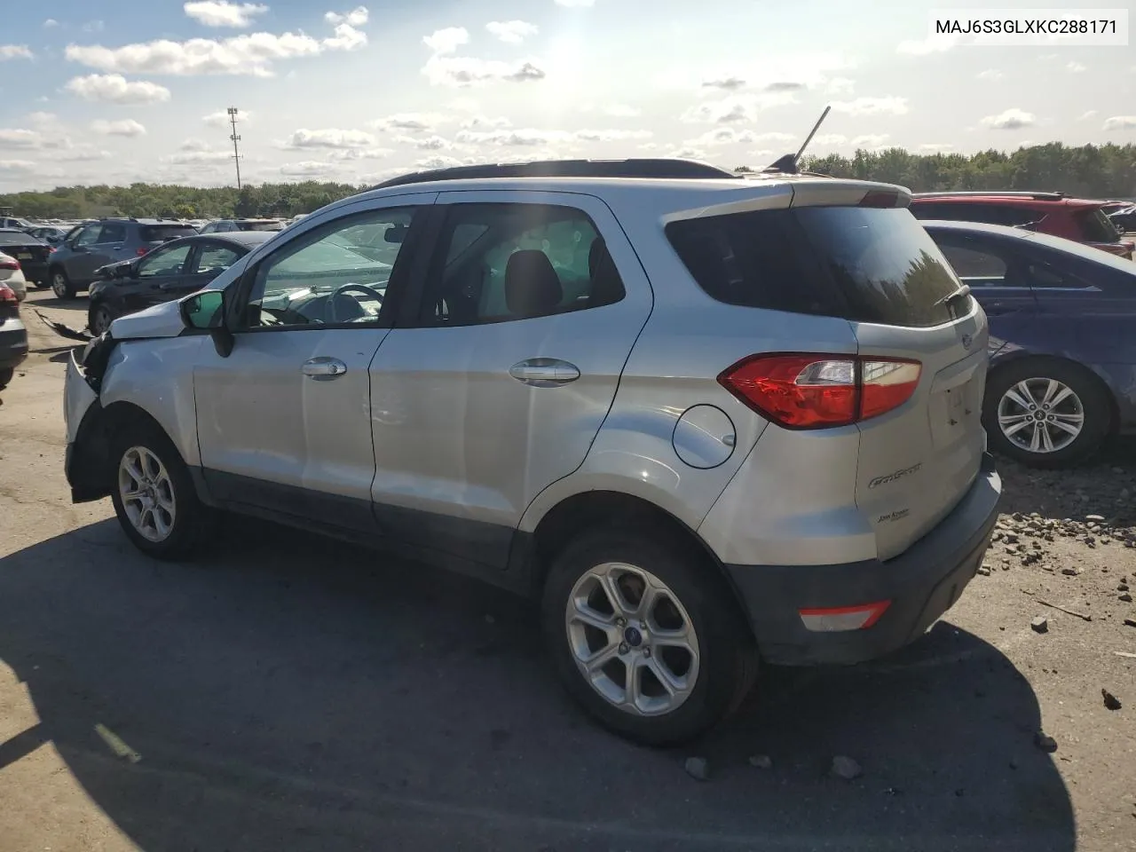 MAJ6S3GLXKC288171 2019 Ford Ecosport Se