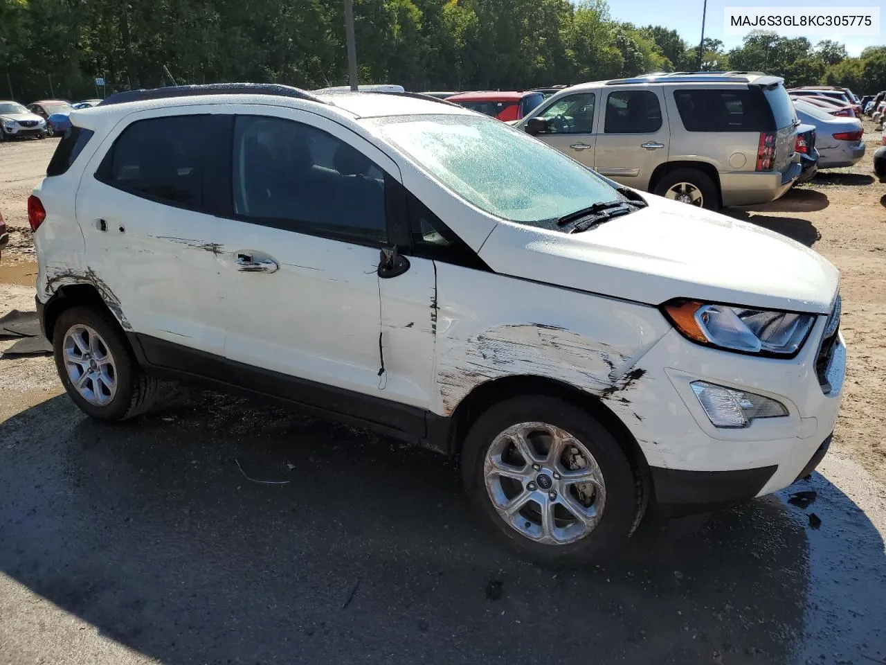 2019 Ford Ecosport Se VIN: MAJ6S3GL8KC305775 Lot: 70602424