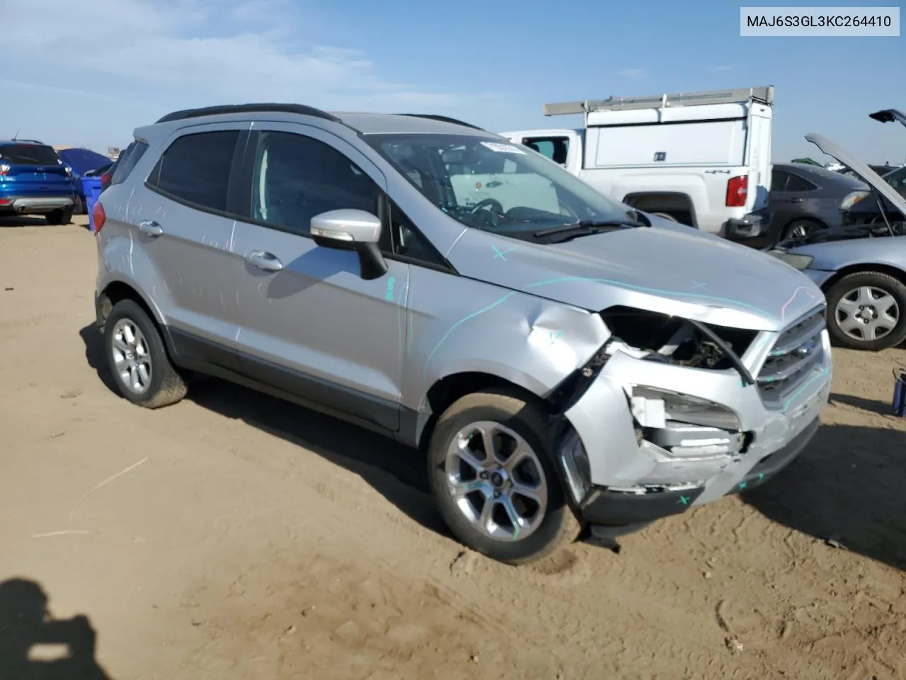 MAJ6S3GL3KC264410 2019 Ford Ecosport Se