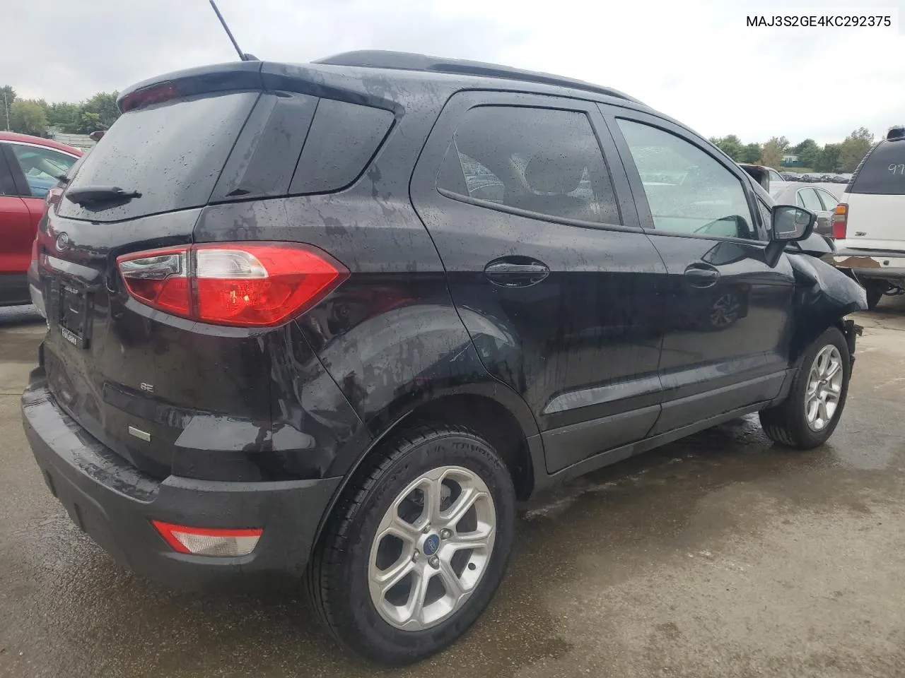 2019 Ford Ecosport Se VIN: MAJ3S2GE4KC292375 Lot: 71271284