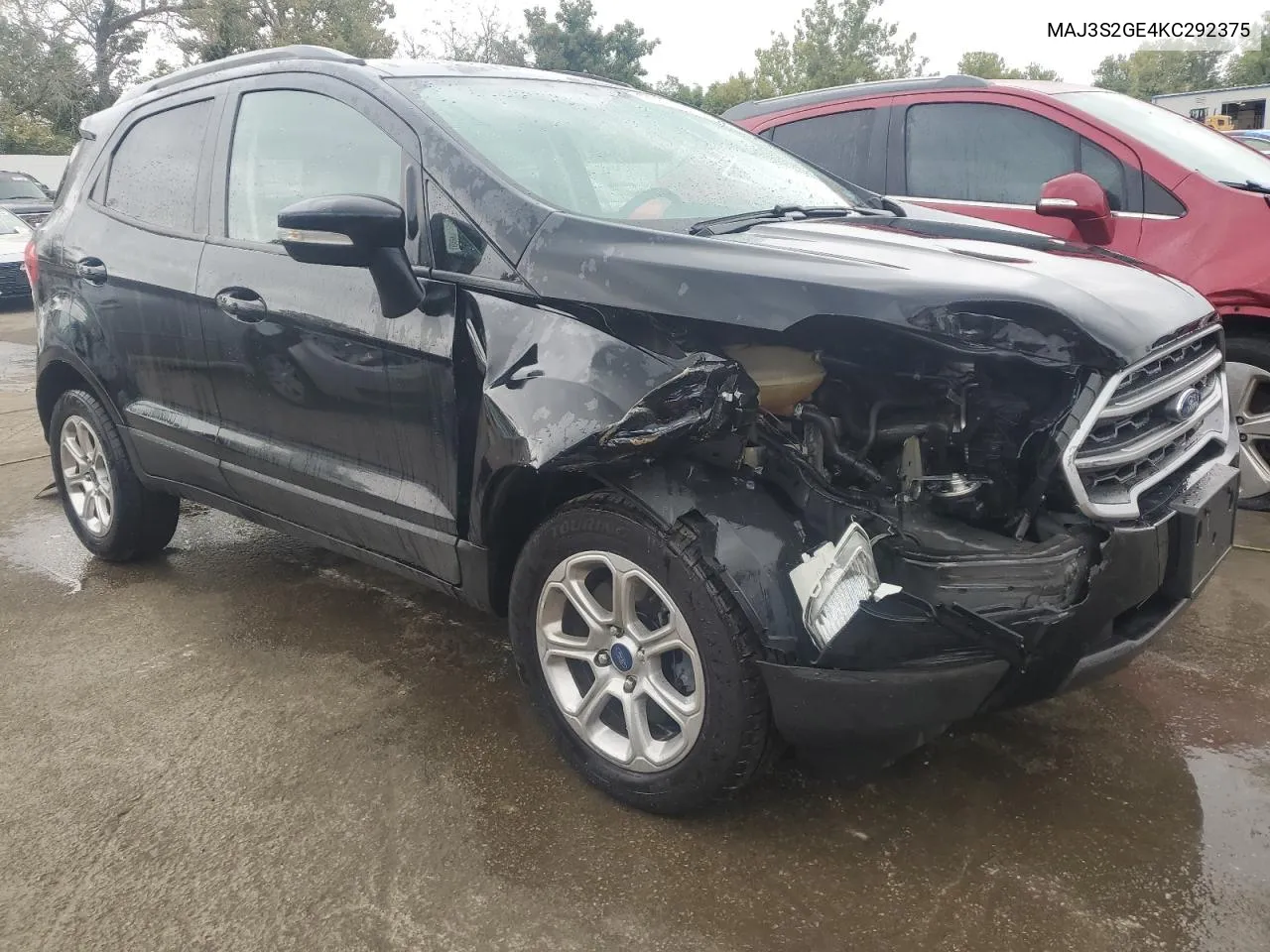 2019 Ford Ecosport Se VIN: MAJ3S2GE4KC292375 Lot: 71271284