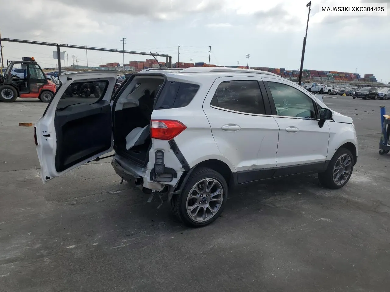 2019 Ford Ecosport Titanium VIN: MAJ6S3KLXKC304425 Lot: 71878624