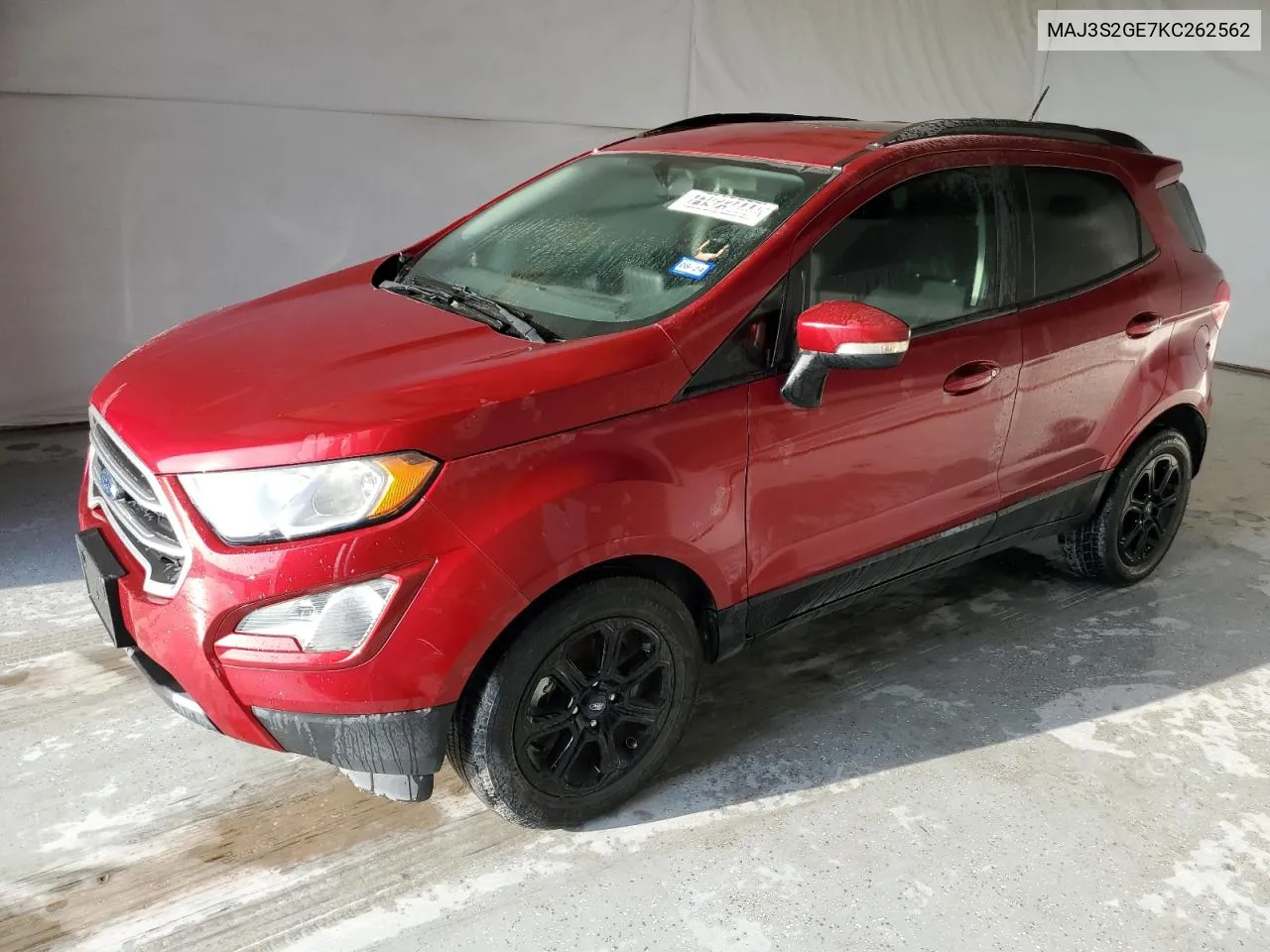 2019 Ford Ecosport Se VIN: MAJ3S2GE7KC262562 Lot: 71923444