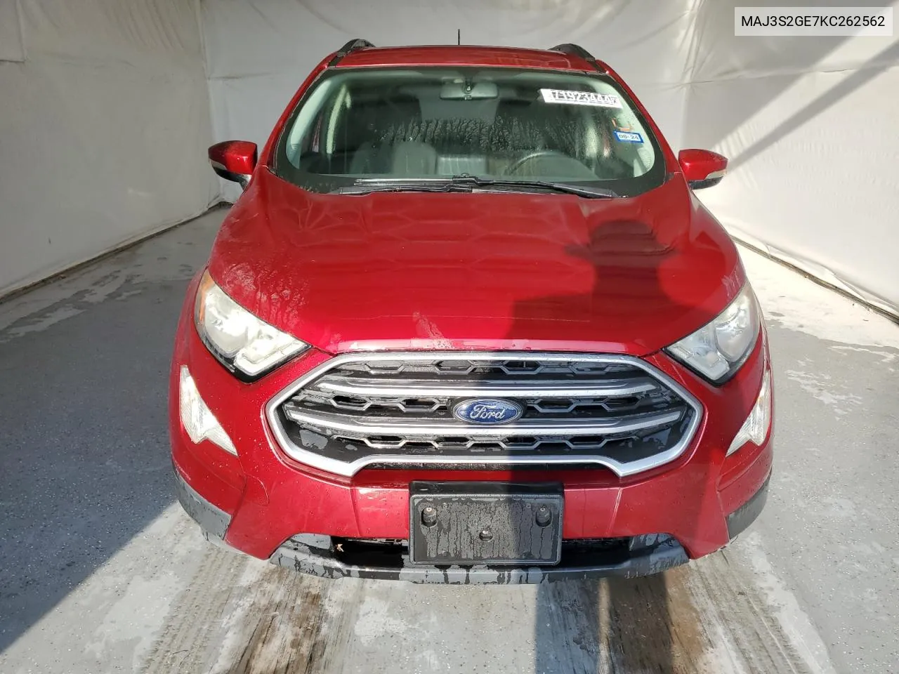 2019 Ford Ecosport Se VIN: MAJ3S2GE7KC262562 Lot: 71923444