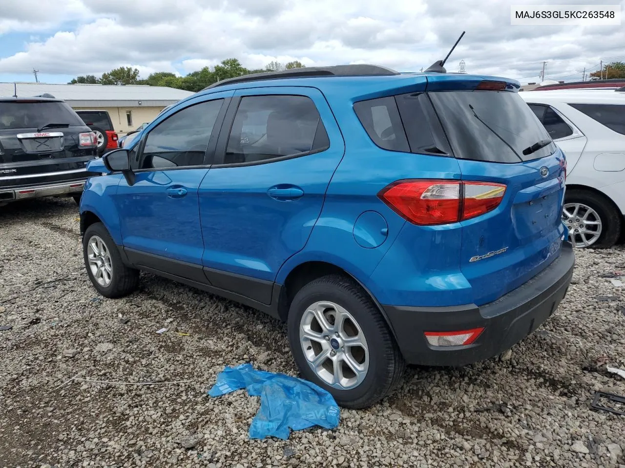 2019 Ford Ecosport Se VIN: MAJ6S3GL5KC263548 Lot: 71936544