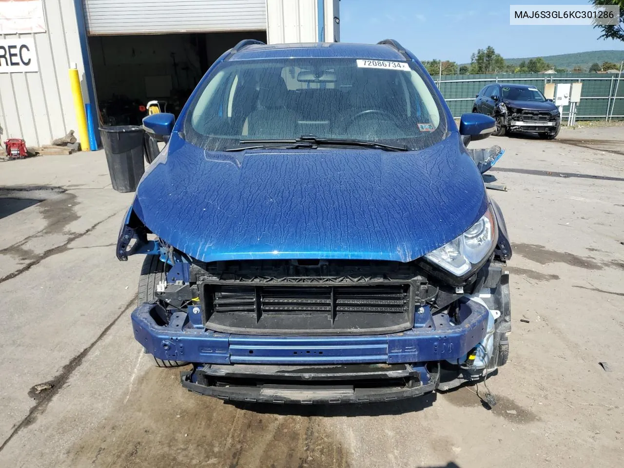 MAJ6S3GL6KC301286 2019 Ford Ecosport Se