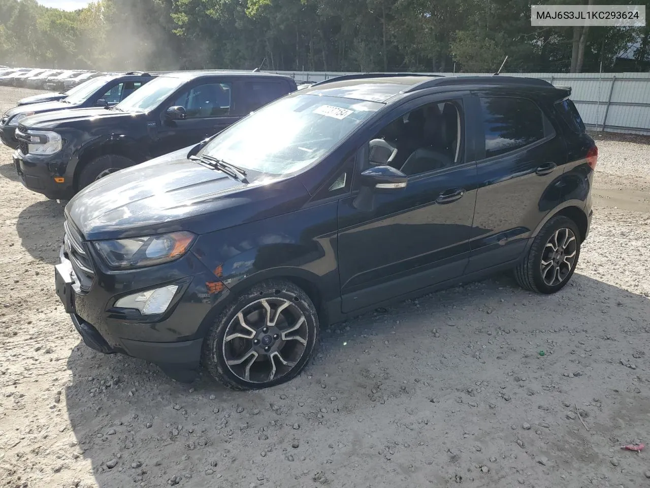 2019 Ford Ecosport Ses VIN: MAJ6S3JL1KC293624 Lot: 72237154