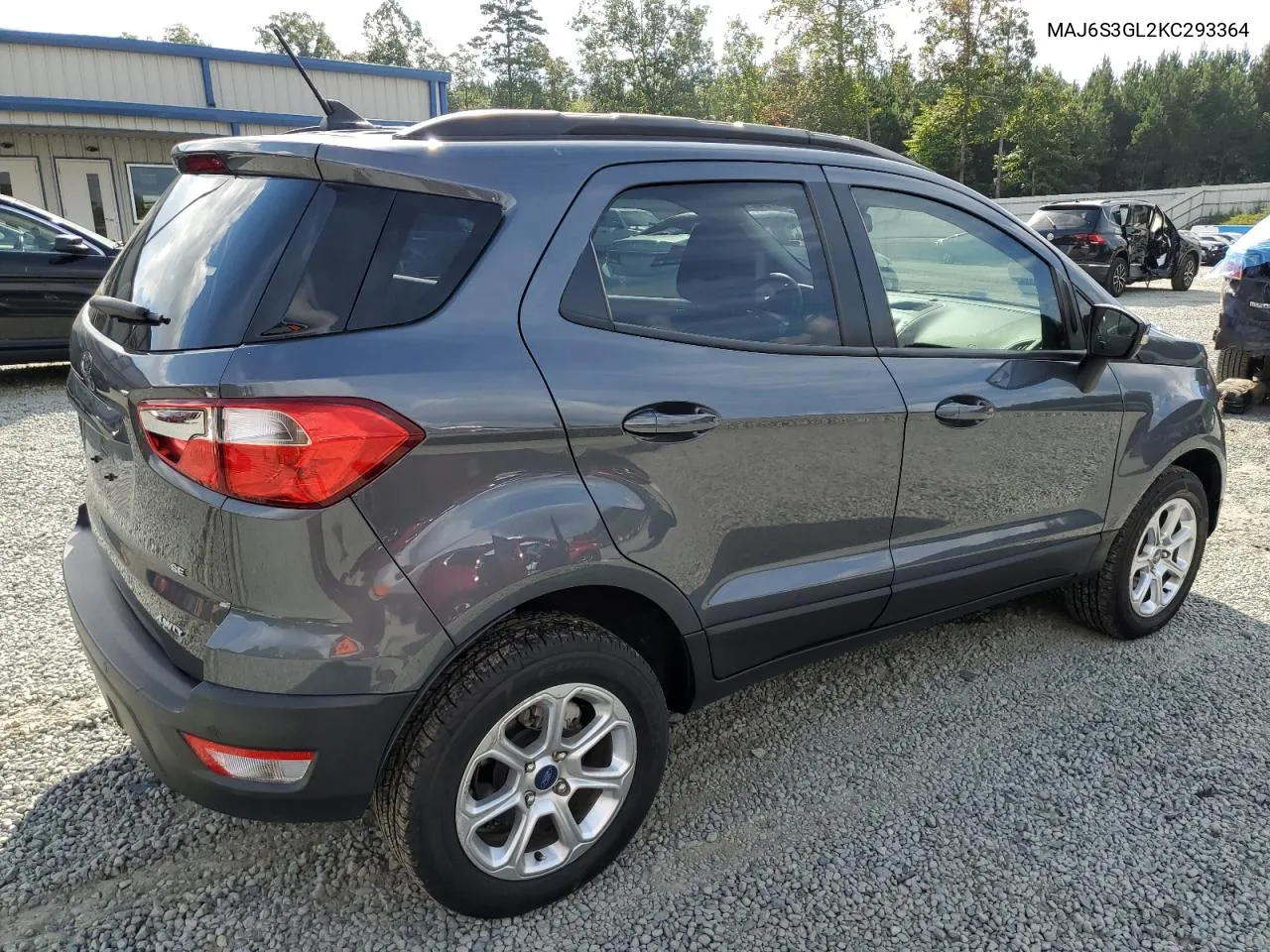 2019 Ford Ecosport Se VIN: MAJ6S3GL2KC293364 Lot: 72628734