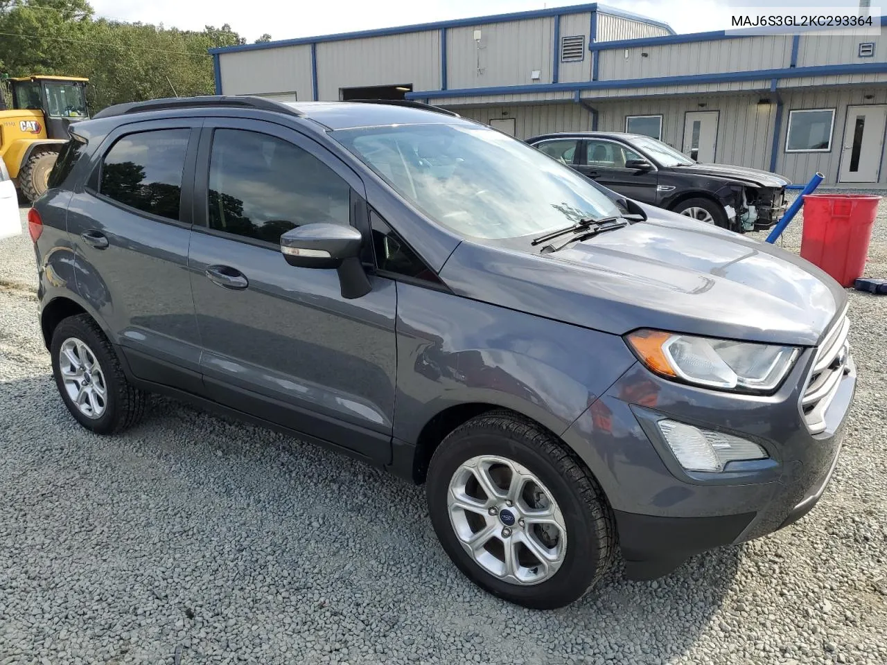 2019 Ford Ecosport Se VIN: MAJ6S3GL2KC293364 Lot: 72628734