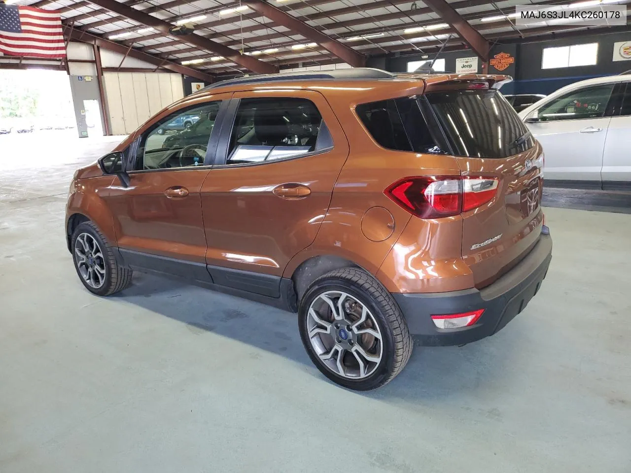 2019 Ford Ecosport Ses VIN: MAJ6S3JL4KC260178 Lot: 72917294