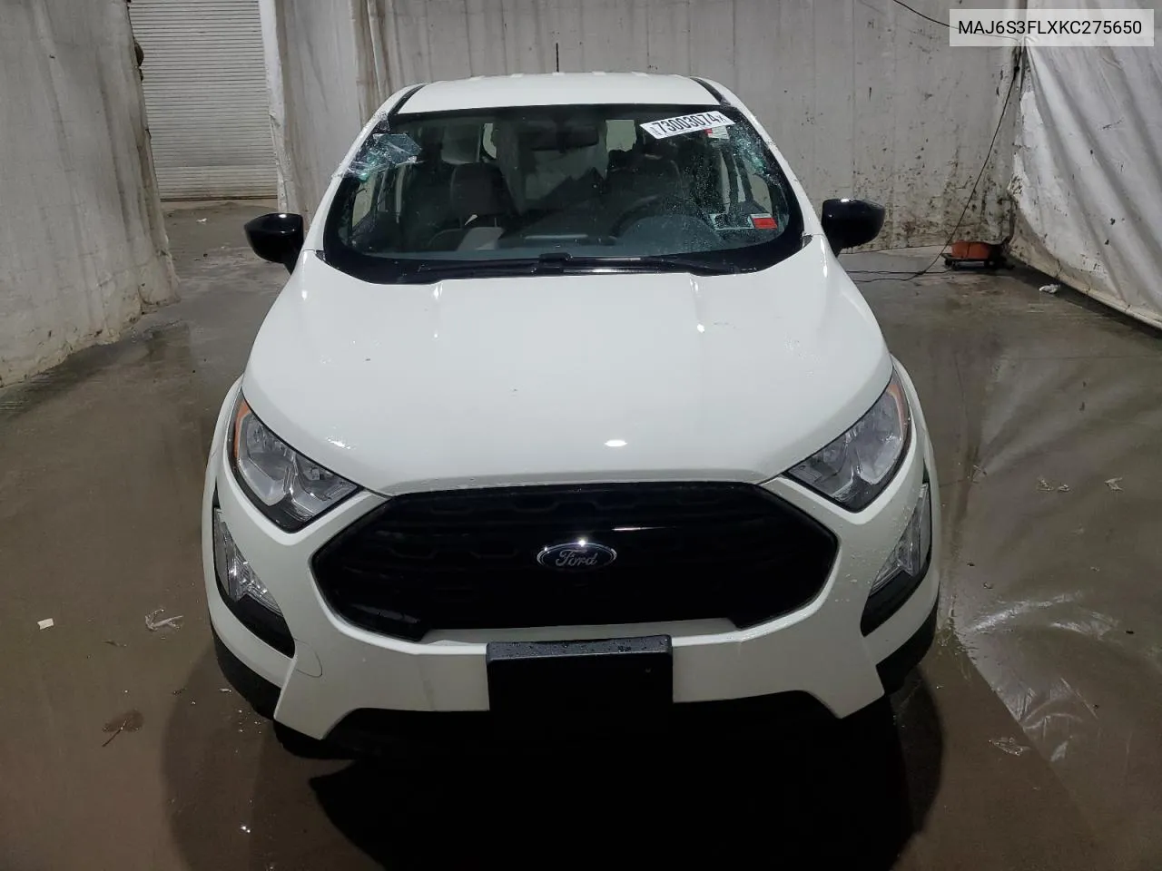 2019 Ford Ecosport S VIN: MAJ6S3FLXKC275650 Lot: 73003074