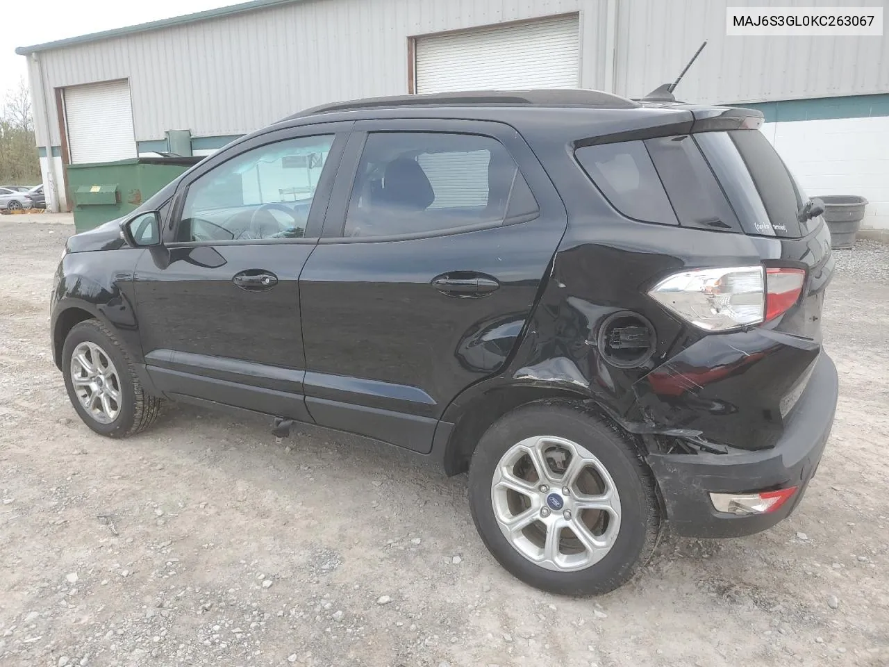 2019 Ford Ecosport Se VIN: MAJ6S3GL0KC263067 Lot: 73061124