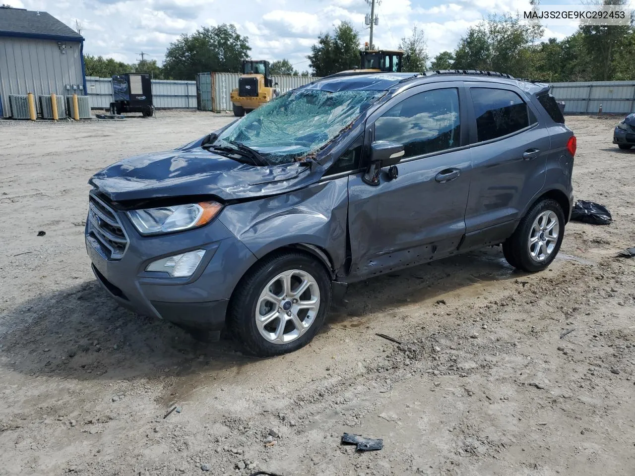 2019 Ford Ecosport Se VIN: MAJ3S2GE9KC292453 Lot: 73675114