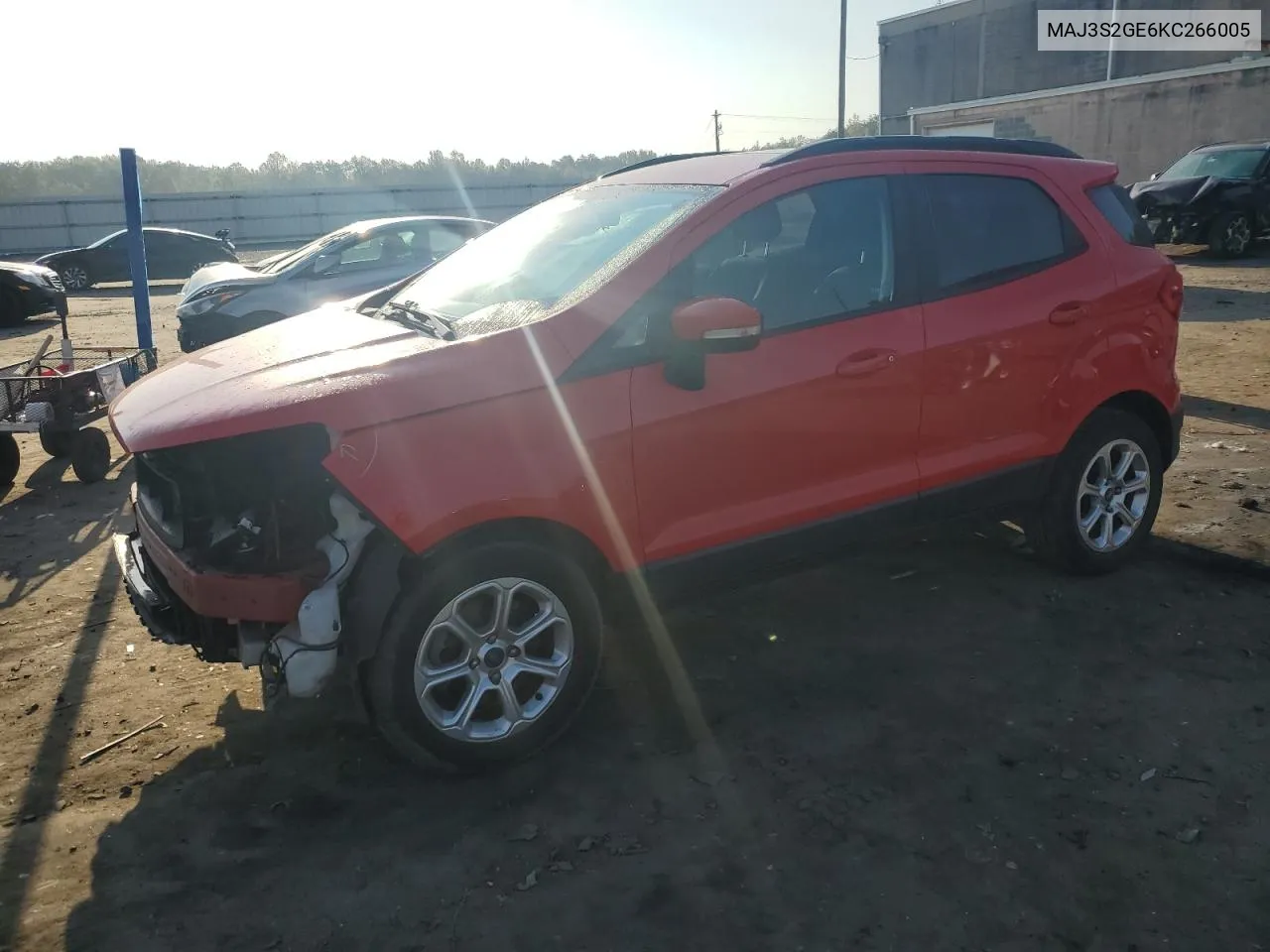 2019 Ford Ecosport Se VIN: MAJ3S2GE6KC266005 Lot: 73682614