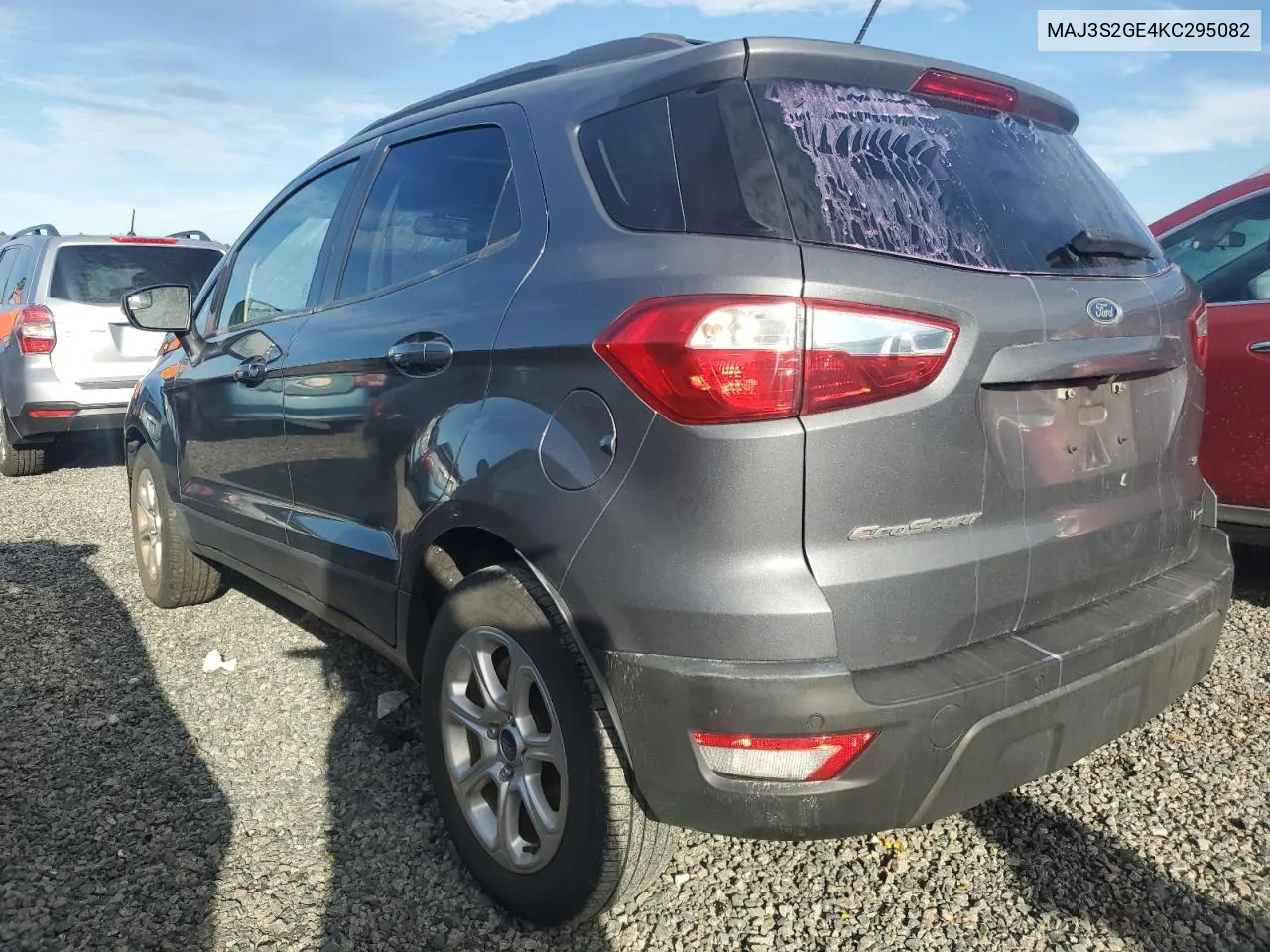 2019 Ford Ecosport Se VIN: MAJ3S2GE4KC295082 Lot: 74560334