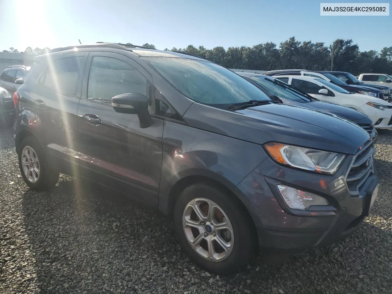 2019 Ford Ecosport Se VIN: MAJ3S2GE4KC295082 Lot: 74560334