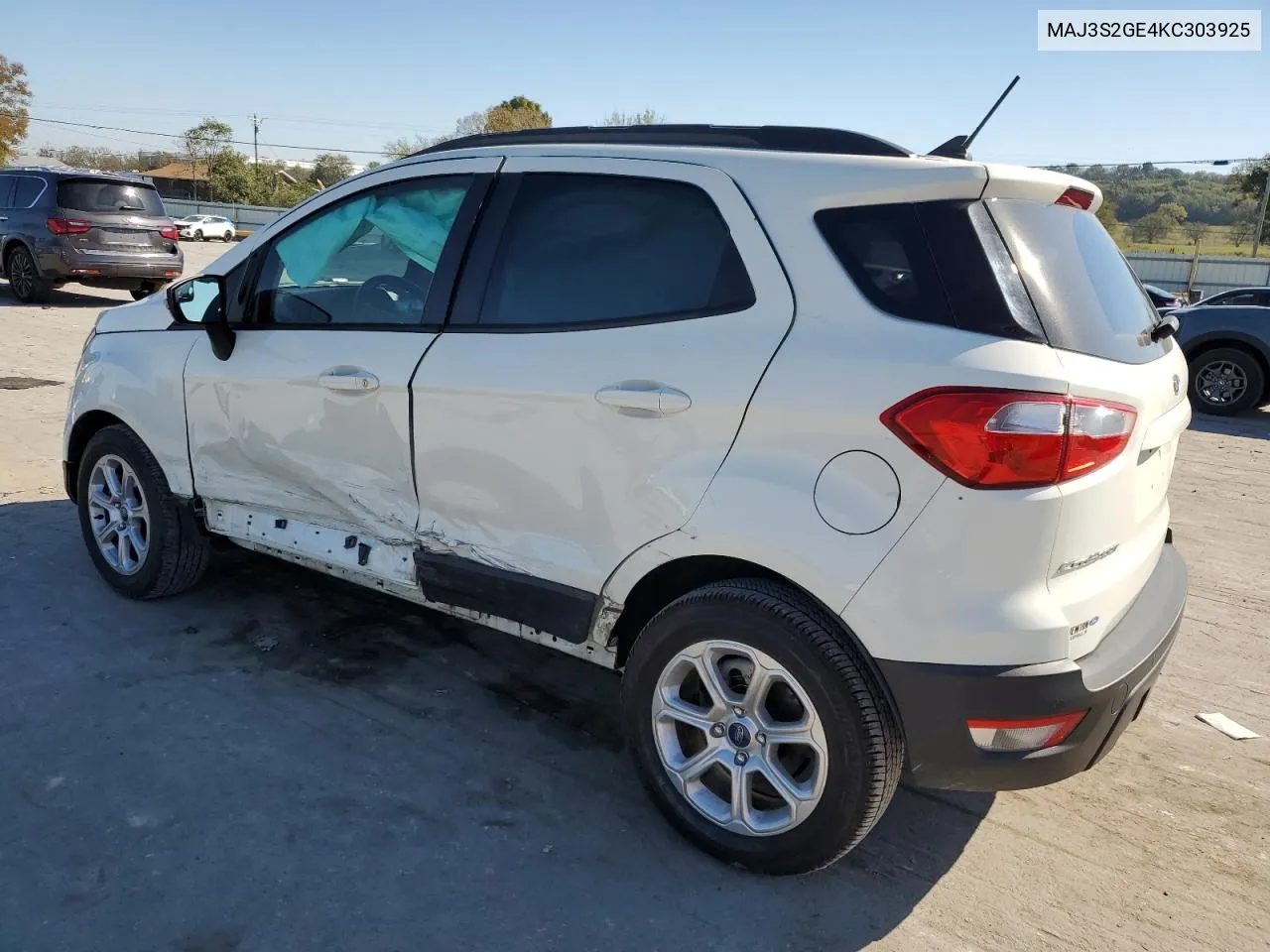 2019 Ford Ecosport Se VIN: MAJ3S2GE4KC303925 Lot: 74710094