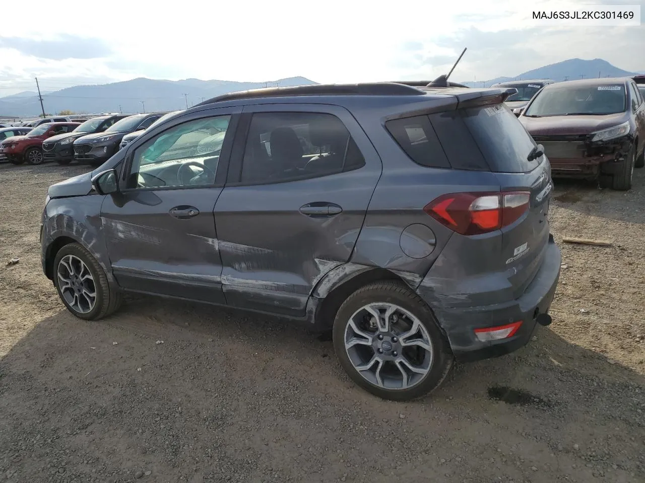 2019 Ford Ecosport Ses VIN: MAJ6S3JL2KC301469 Lot: 74884154