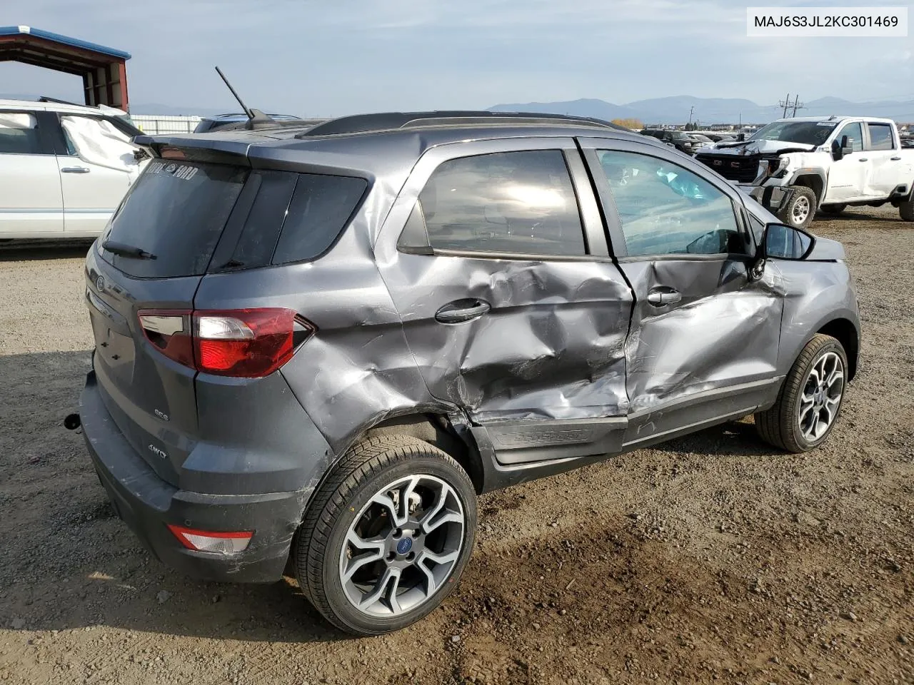 2019 Ford Ecosport Ses VIN: MAJ6S3JL2KC301469 Lot: 74884154