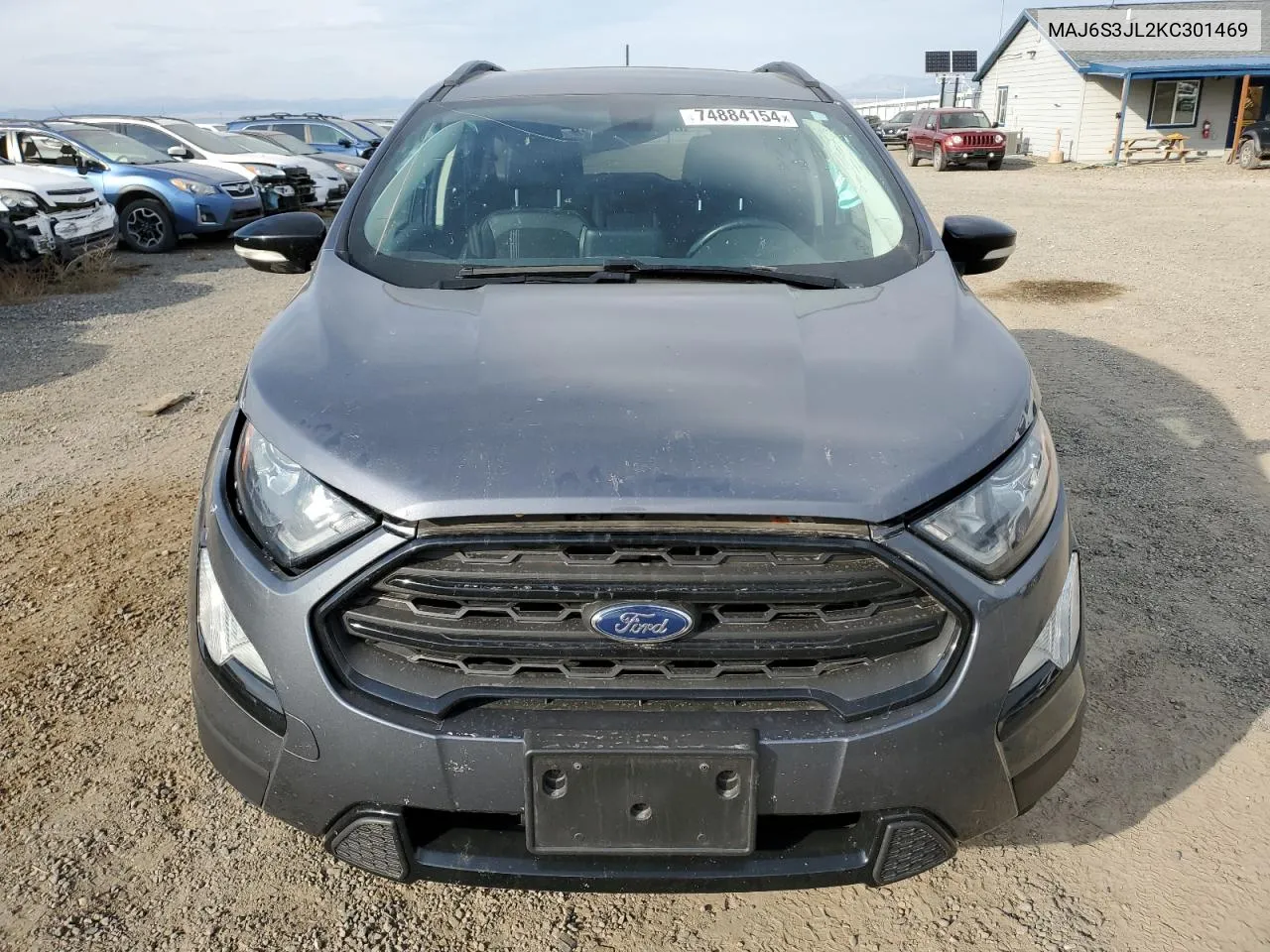 2019 Ford Ecosport Ses VIN: MAJ6S3JL2KC301469 Lot: 74884154