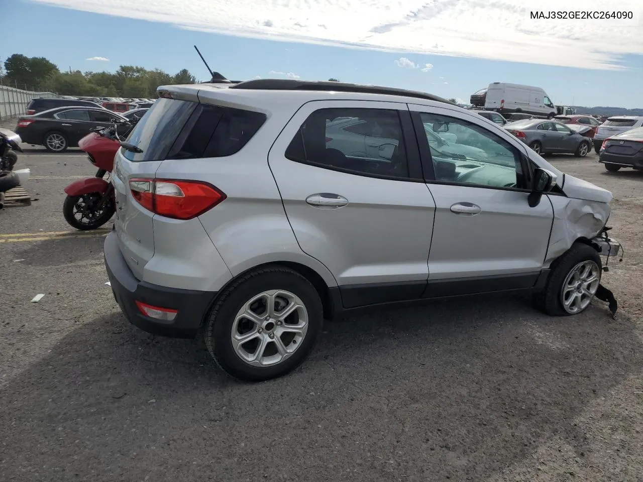 2019 Ford Ecosport Se VIN: MAJ3S2GE2KC264090 Lot: 75039434