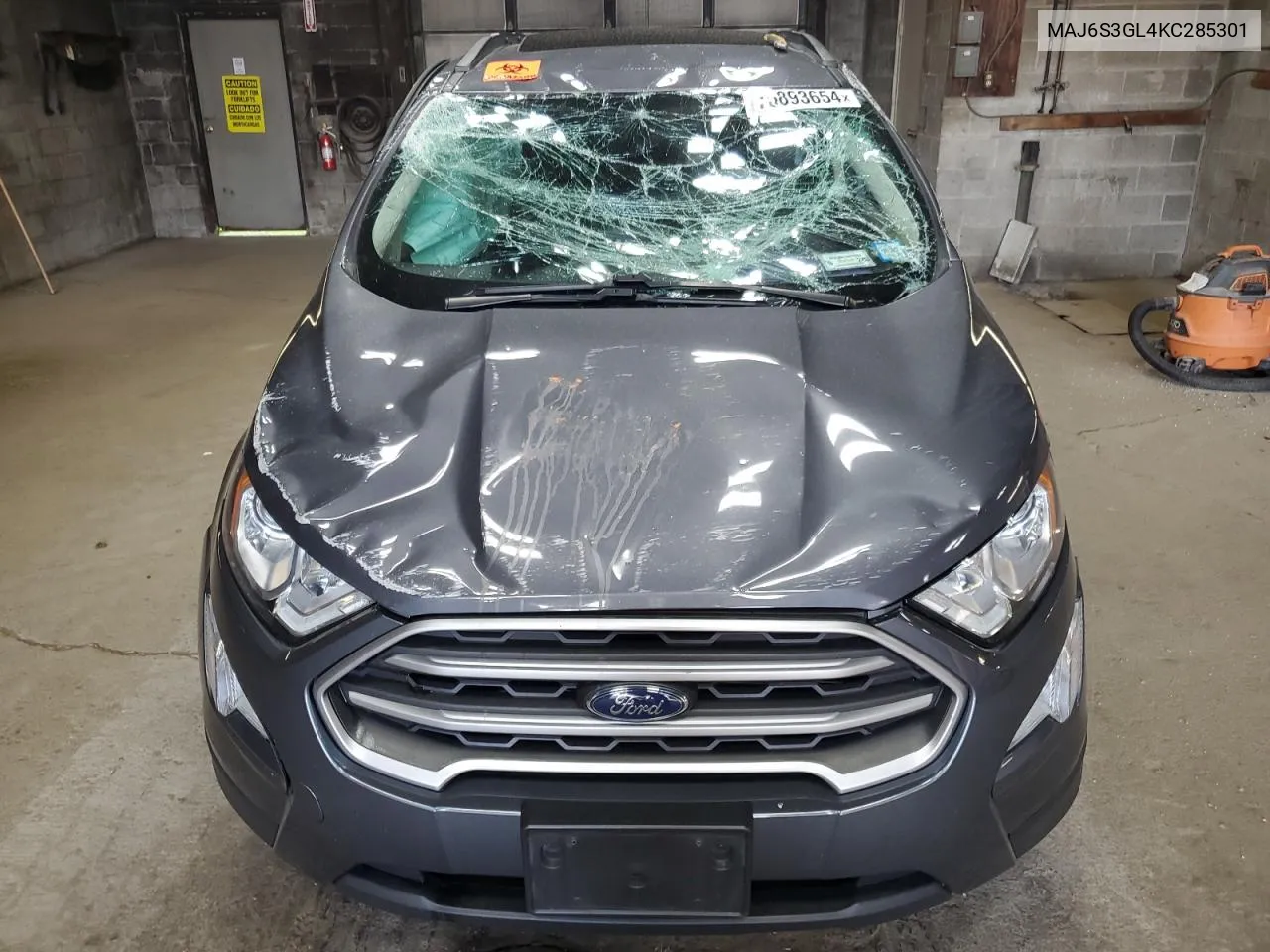 2019 Ford Ecosport Se VIN: MAJ6S3GL4KC285301 Lot: 75893654