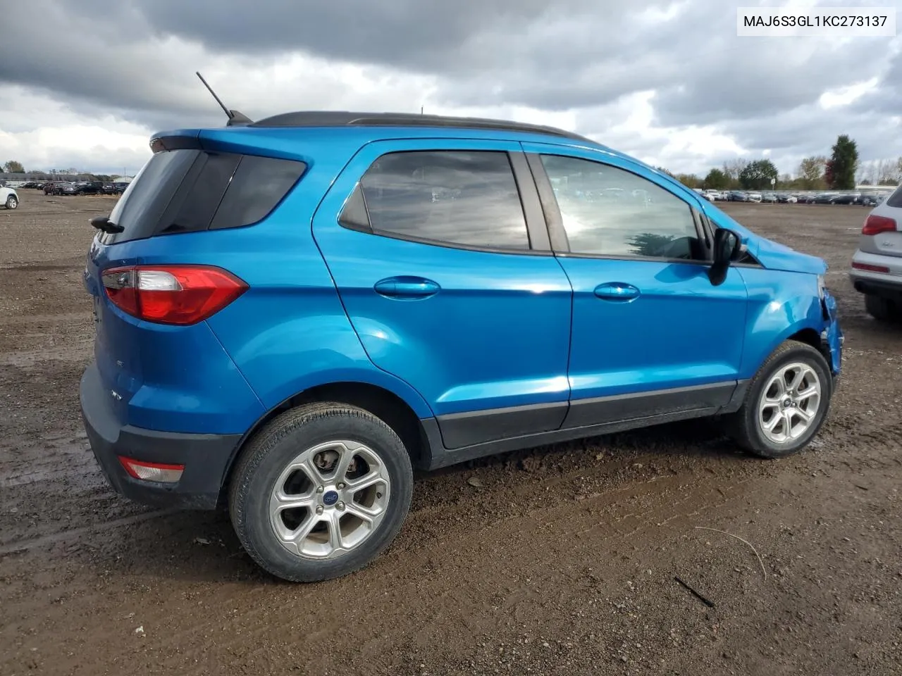 2019 Ford Ecosport Se VIN: MAJ6S3GL1KC273137 Lot: 76008154