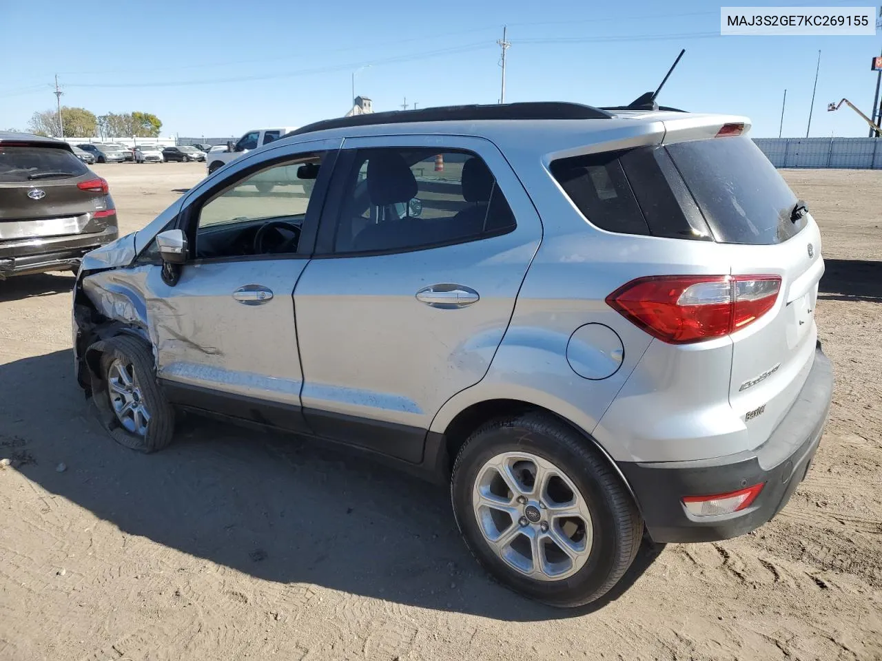 MAJ3S2GE7KC269155 2019 Ford Ecosport Se