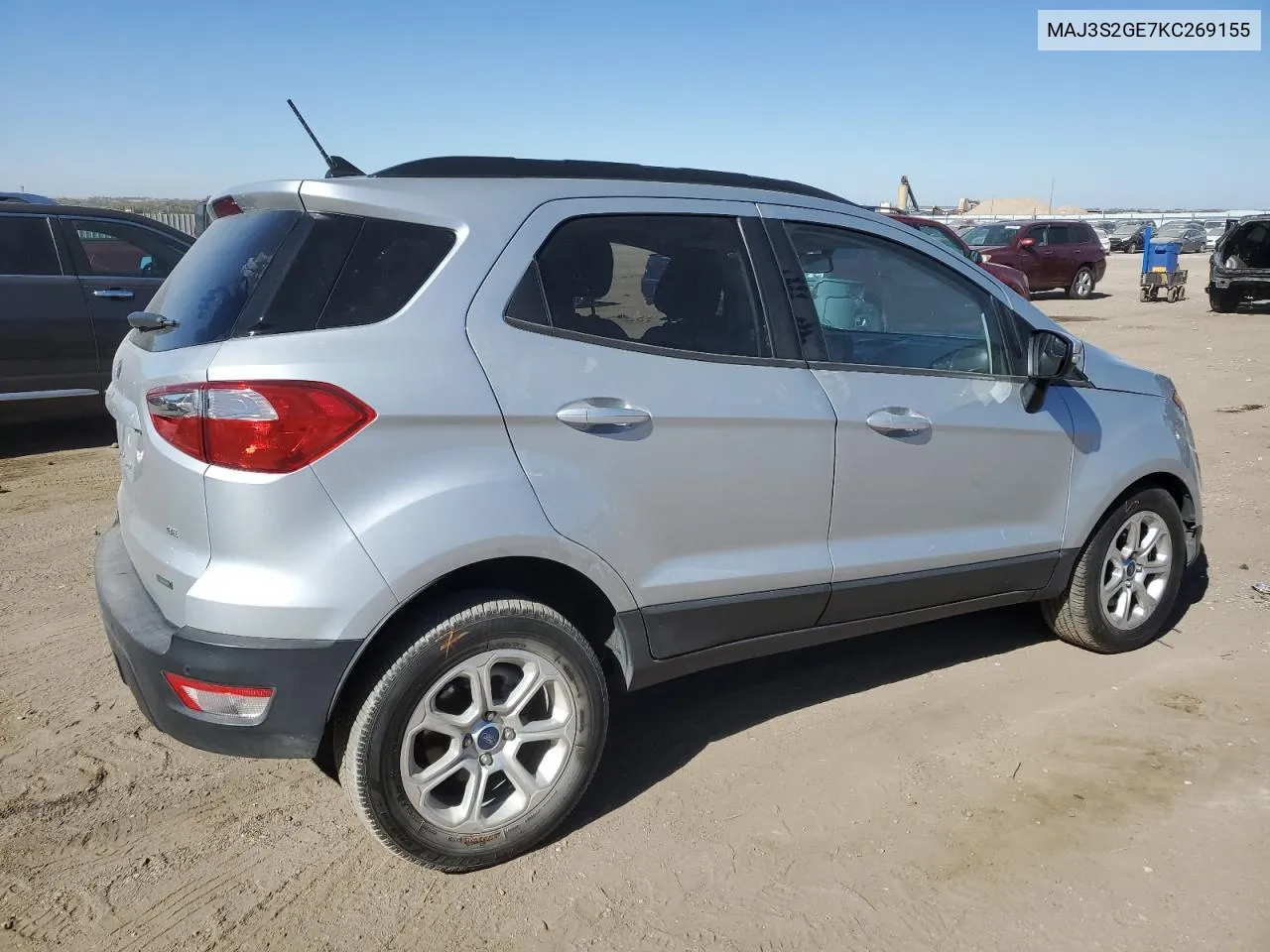 MAJ3S2GE7KC269155 2019 Ford Ecosport Se