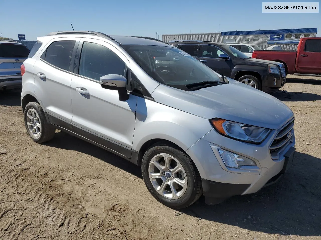 MAJ3S2GE7KC269155 2019 Ford Ecosport Se