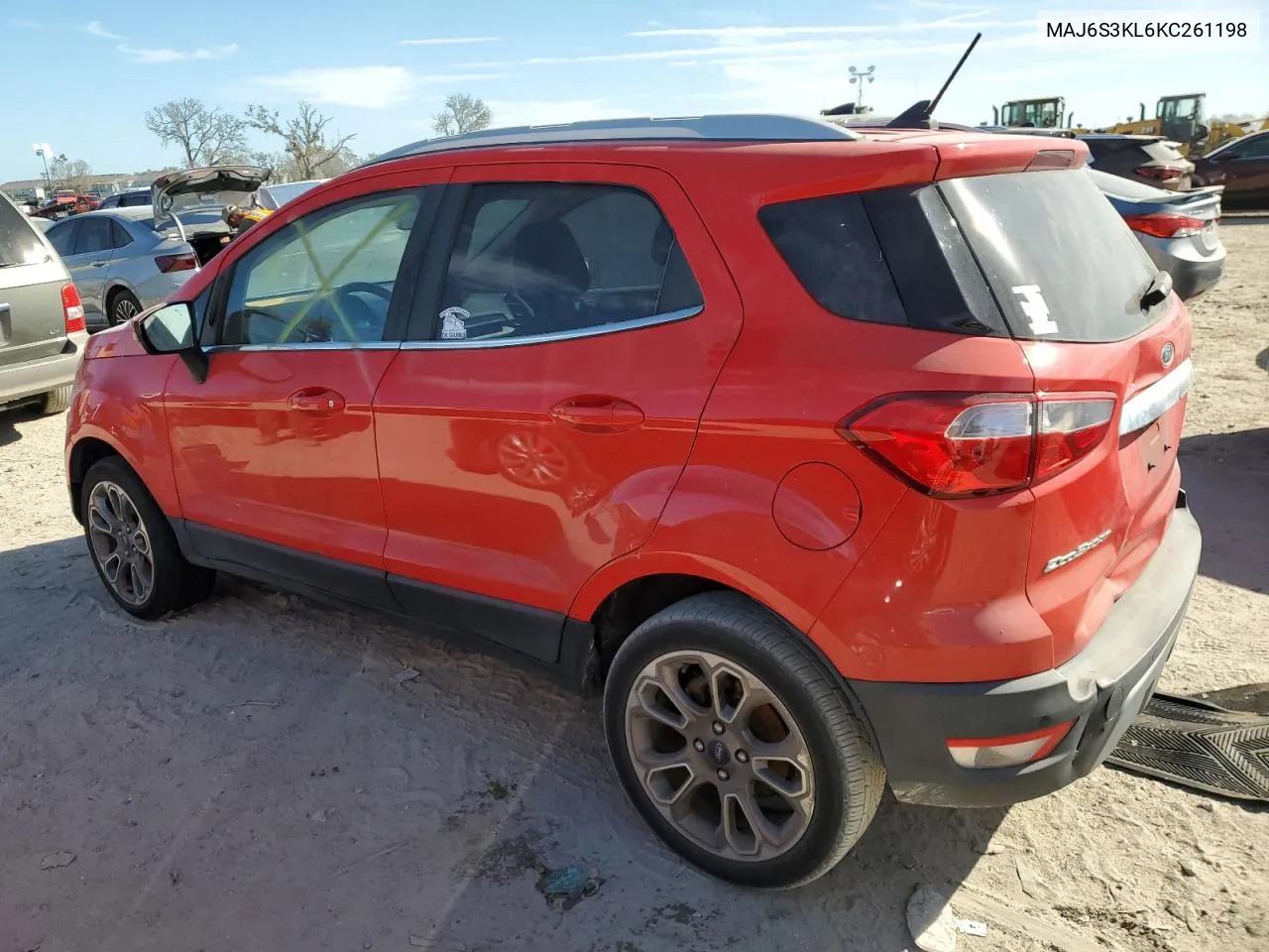 2019 Ford Ecosport Titanium VIN: MAJ6S3KL6KC261198 Lot: 76493404