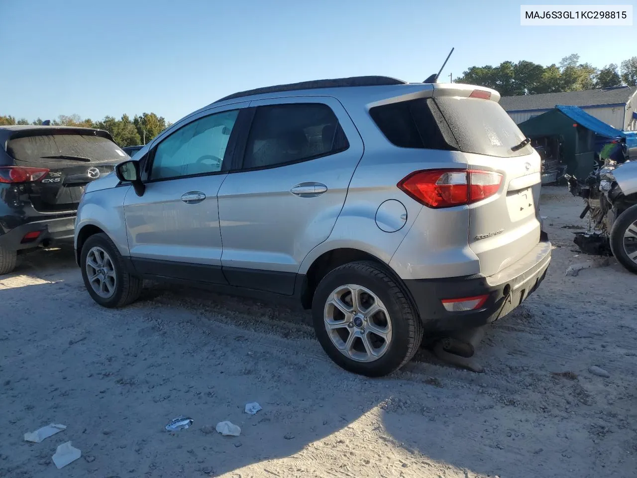 2019 Ford Ecosport Se VIN: MAJ6S3GL1KC298815 Lot: 76561904