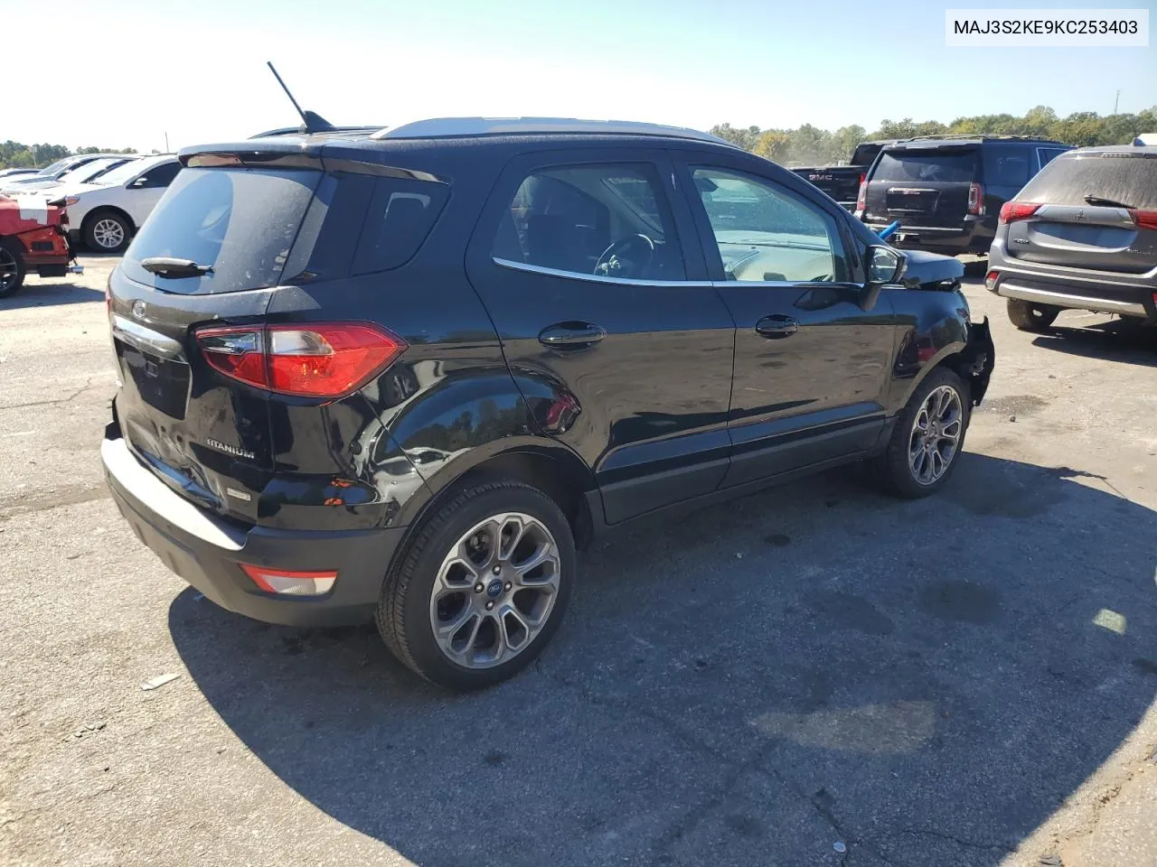 2019 Ford Ecosport Titanium VIN: MAJ3S2KE9KC253403 Lot: 77028074