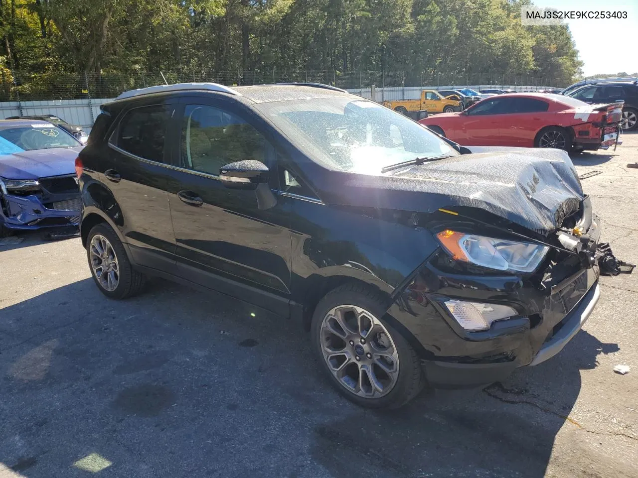 2019 Ford Ecosport Titanium VIN: MAJ3S2KE9KC253403 Lot: 77028074