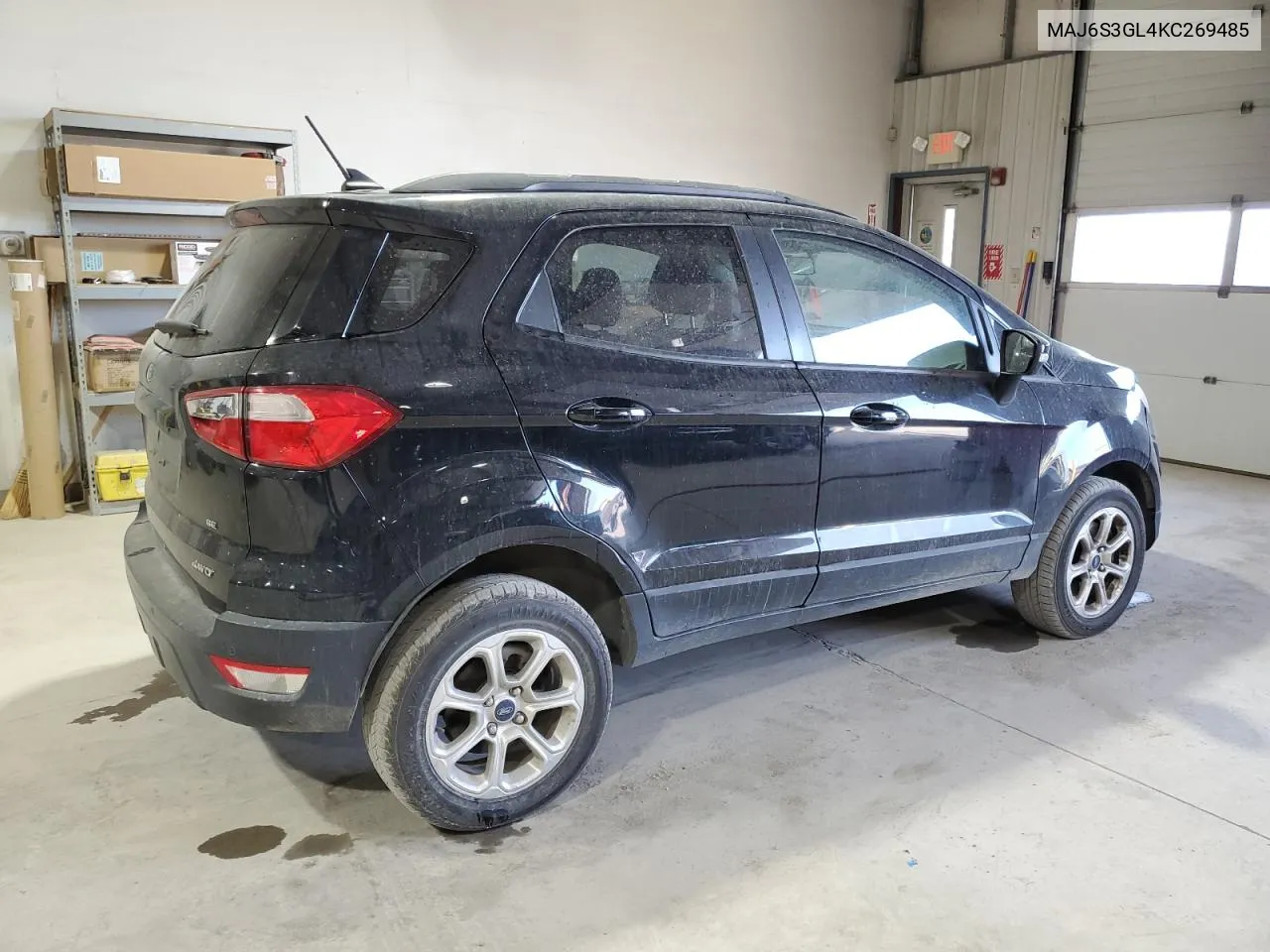 2019 Ford Ecosport Se VIN: MAJ6S3GL4KC269485 Lot: 77546224