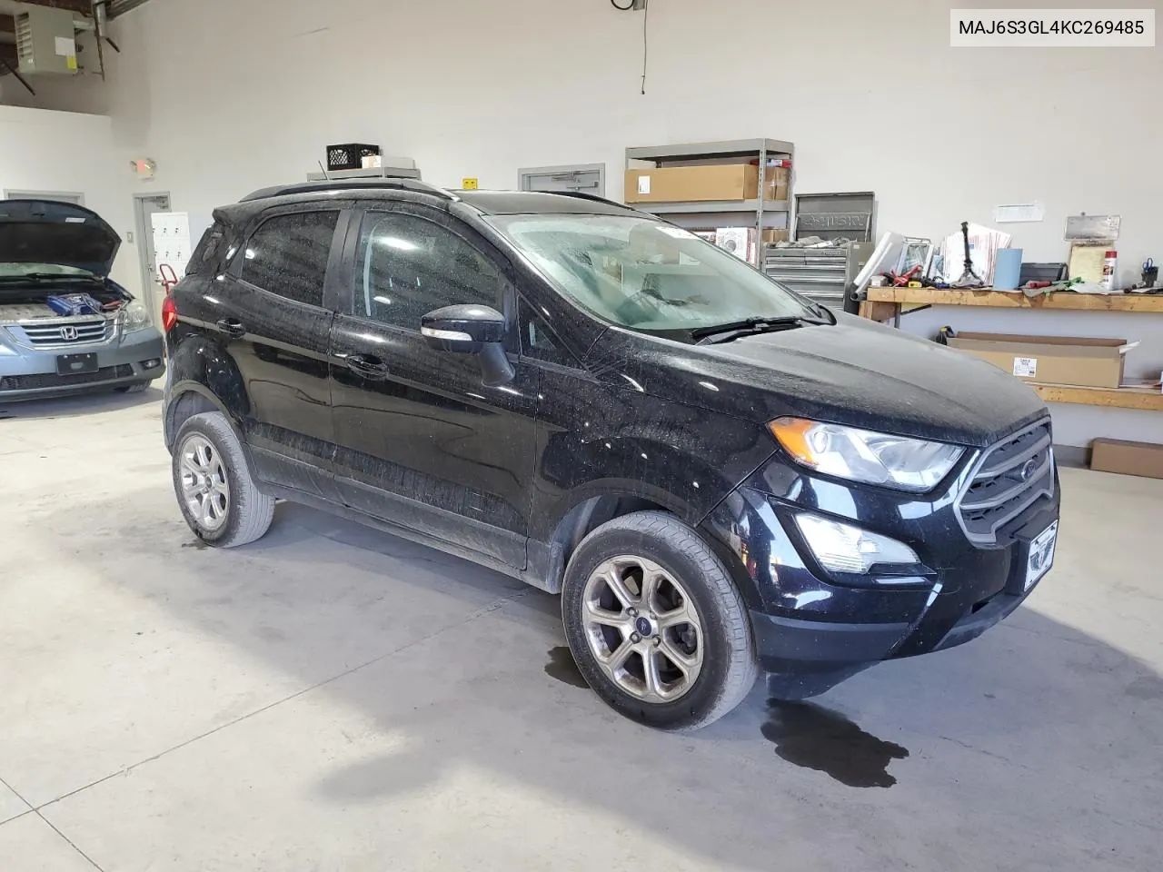 2019 Ford Ecosport Se VIN: MAJ6S3GL4KC269485 Lot: 77546224