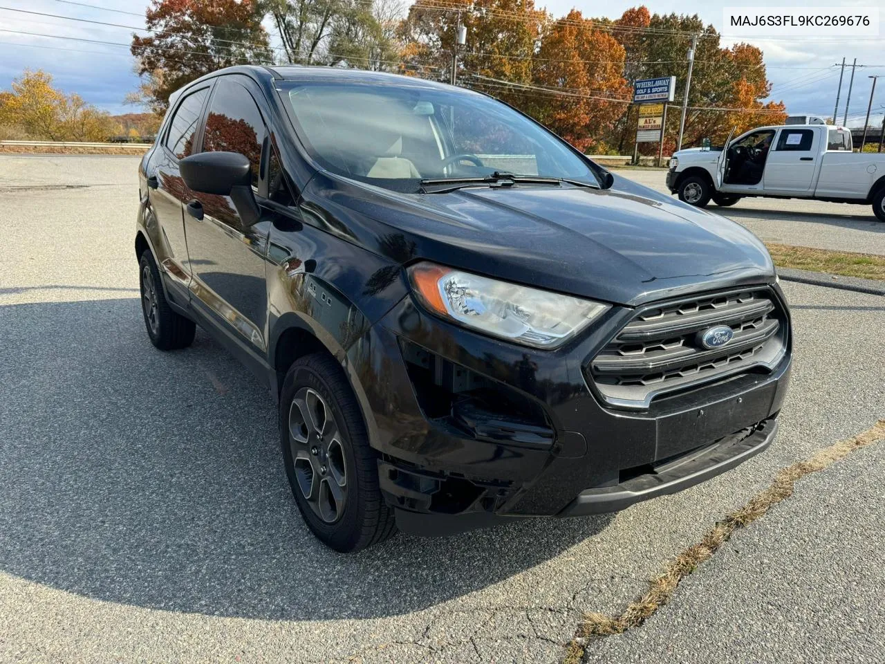 2019 Ford Ecosport S VIN: MAJ6S3FL9KC269676 Lot: 78213604