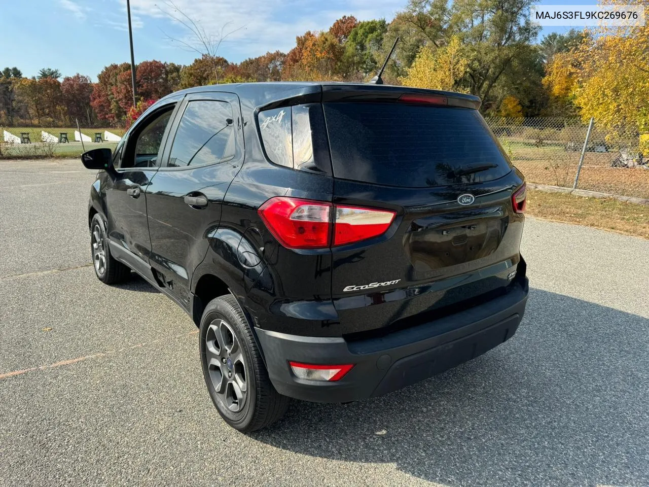 2019 Ford Ecosport S VIN: MAJ6S3FL9KC269676 Lot: 78213604