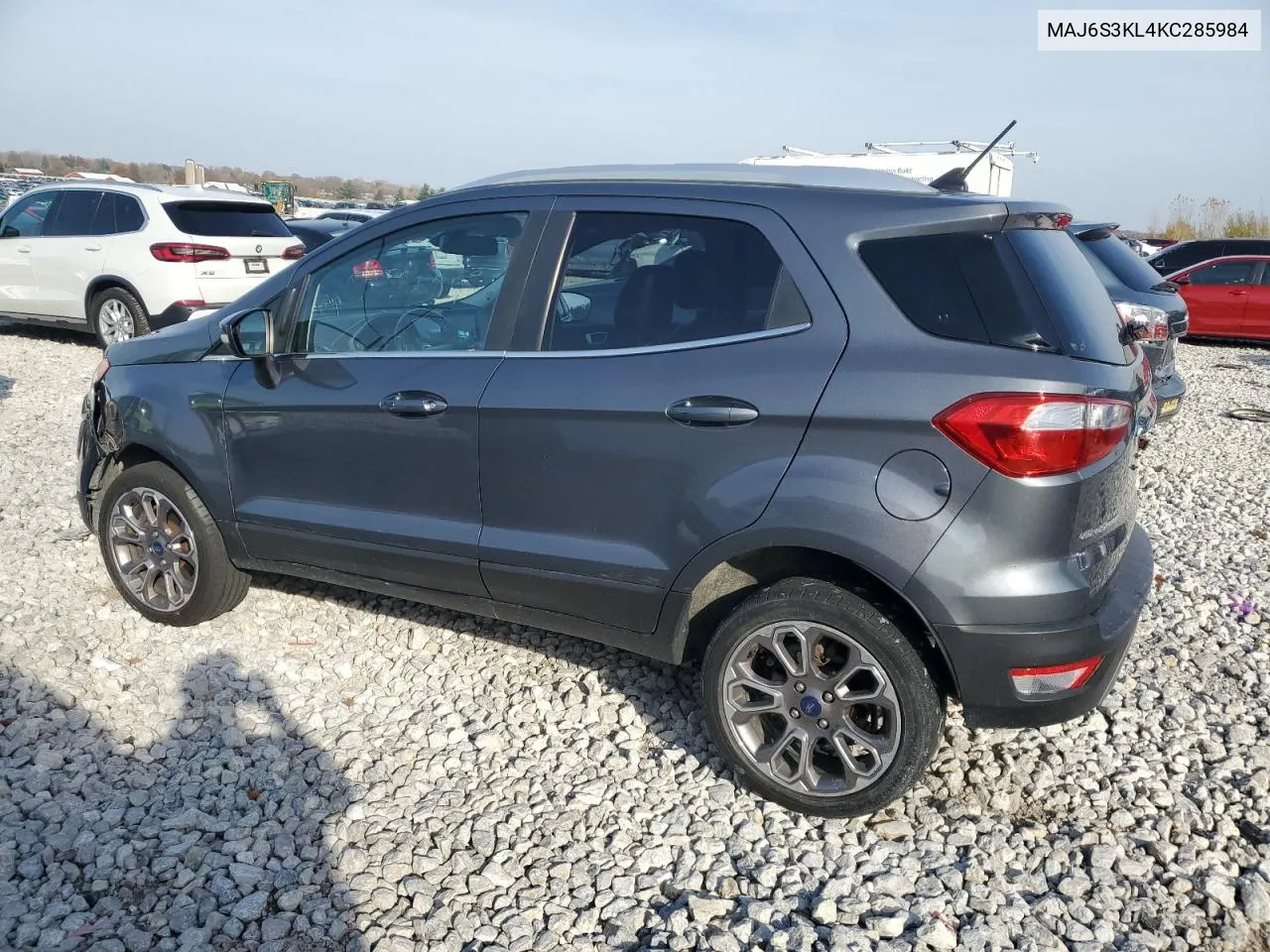 2019 Ford Ecosport Titanium VIN: MAJ6S3KL4KC285984 Lot: 78382754