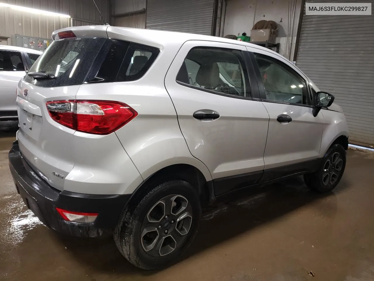 2019 Ford Ecosport S VIN: MAJ6S3FL0KC299827 Lot: 78607814